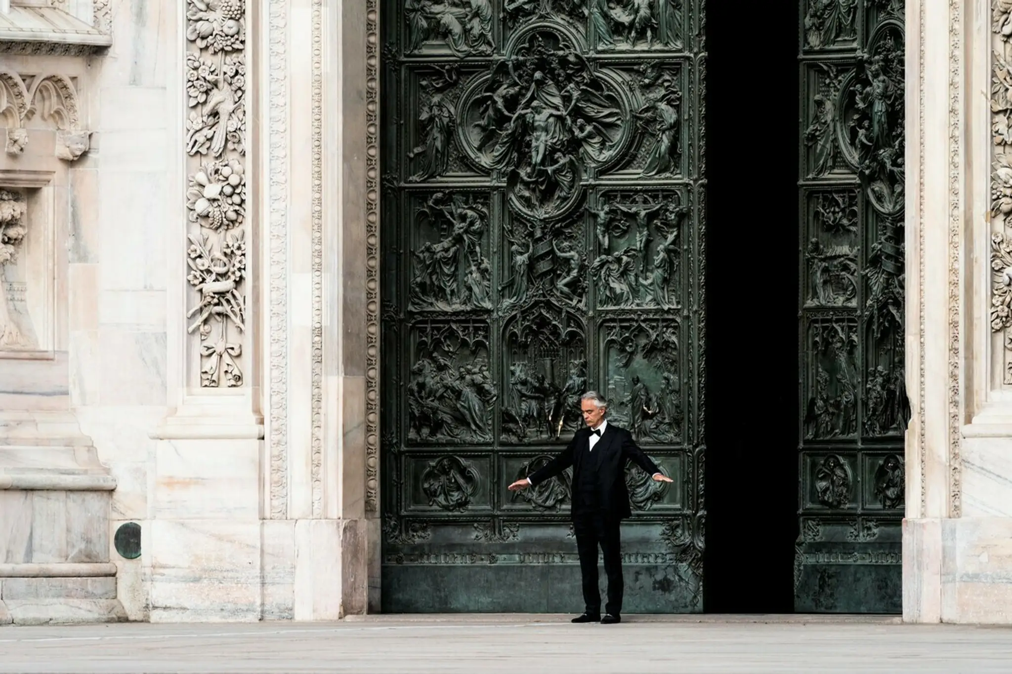 Andrea Bocelli odspieval na Veľkonočnú nedeľu sólový koncert 