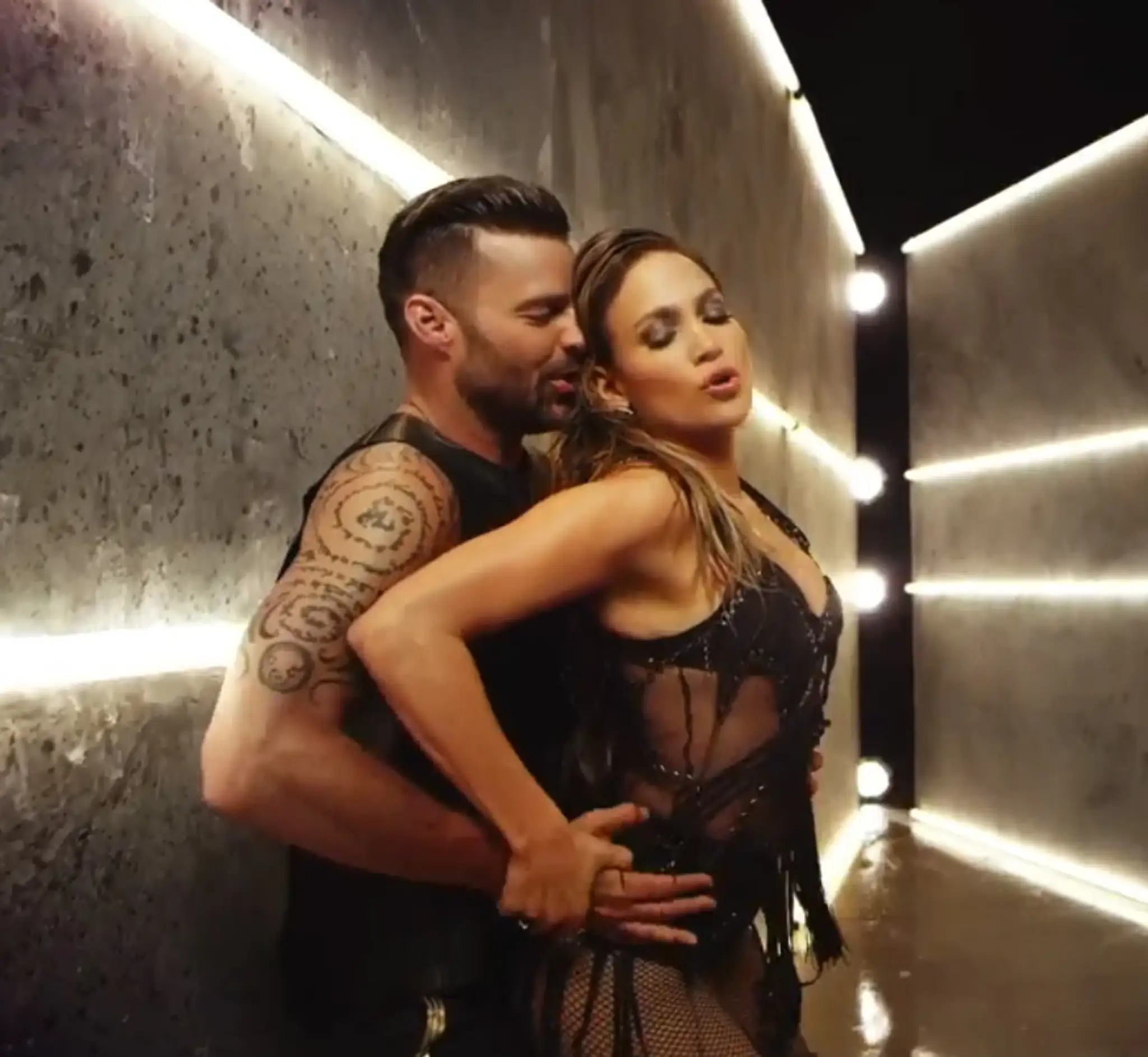 Ricky Martin a Jennifer Lopez