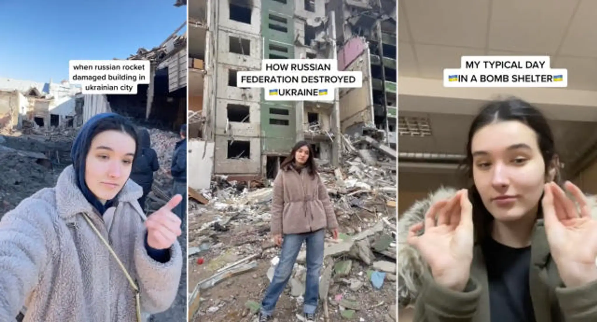 Valeria Shashenok zverejňuje ťažký život na Ukrajine
