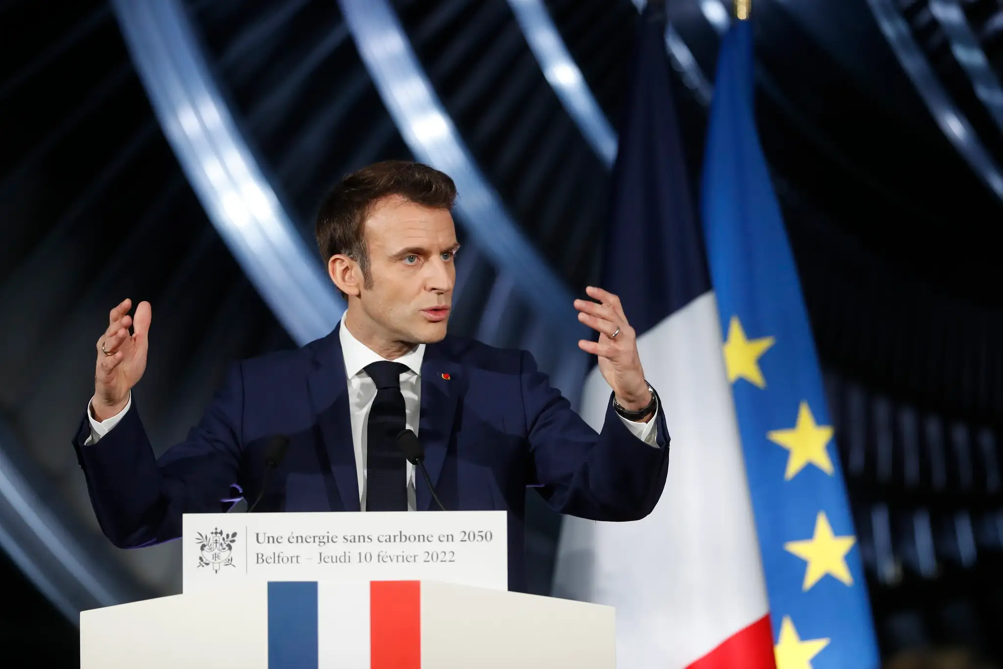 Francúzsky prezident Emmanuel Macron.