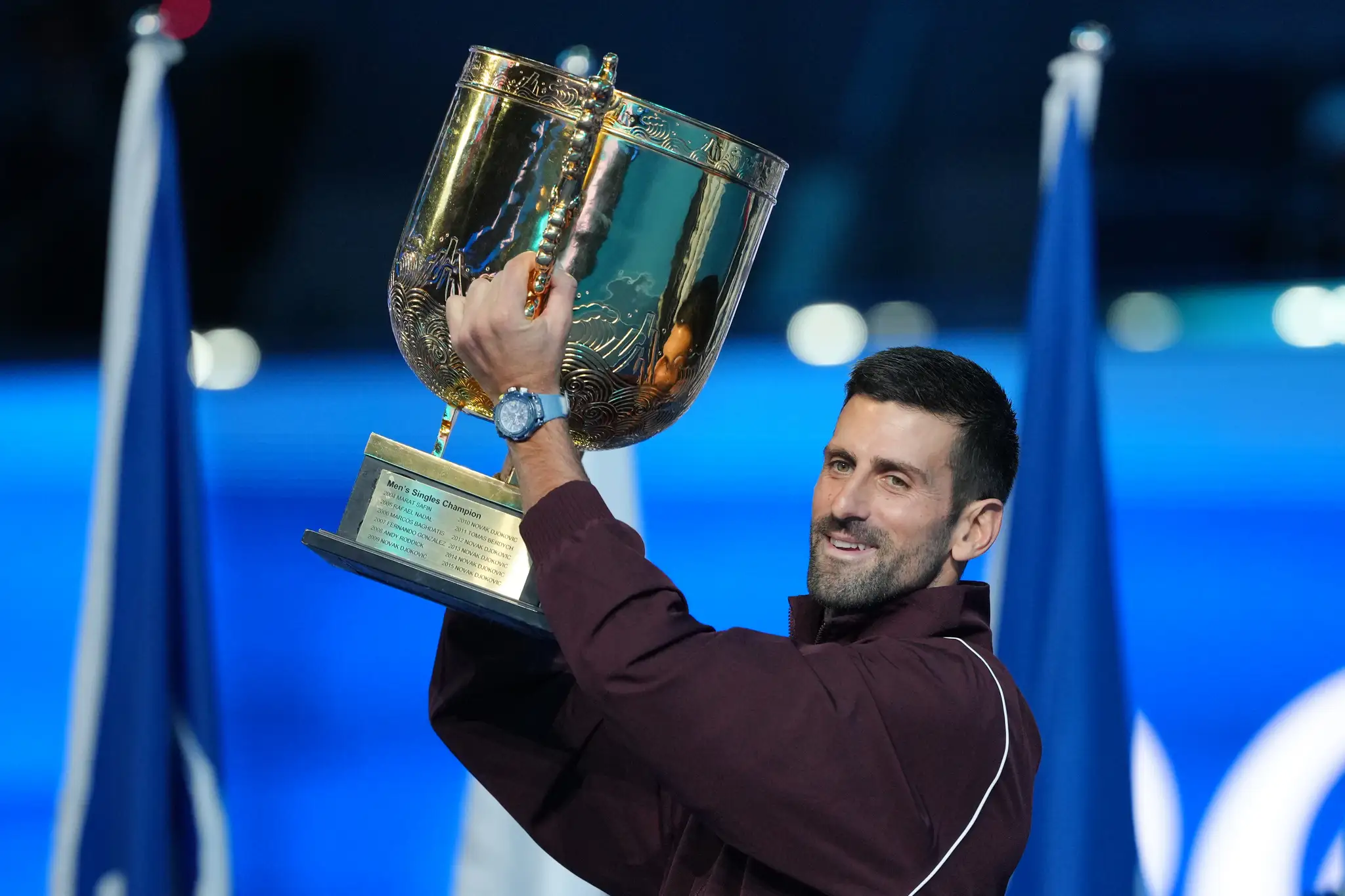 Novak Djokovič získal titul v Pekingu 2026.
