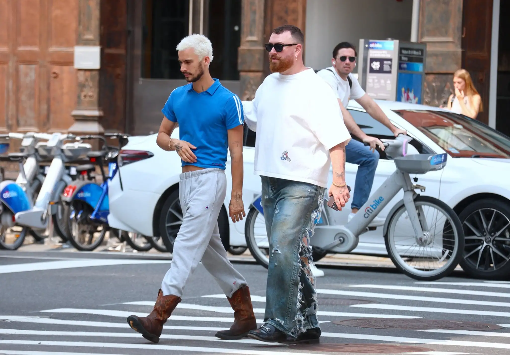 Sam Smith a Christian Cowan.