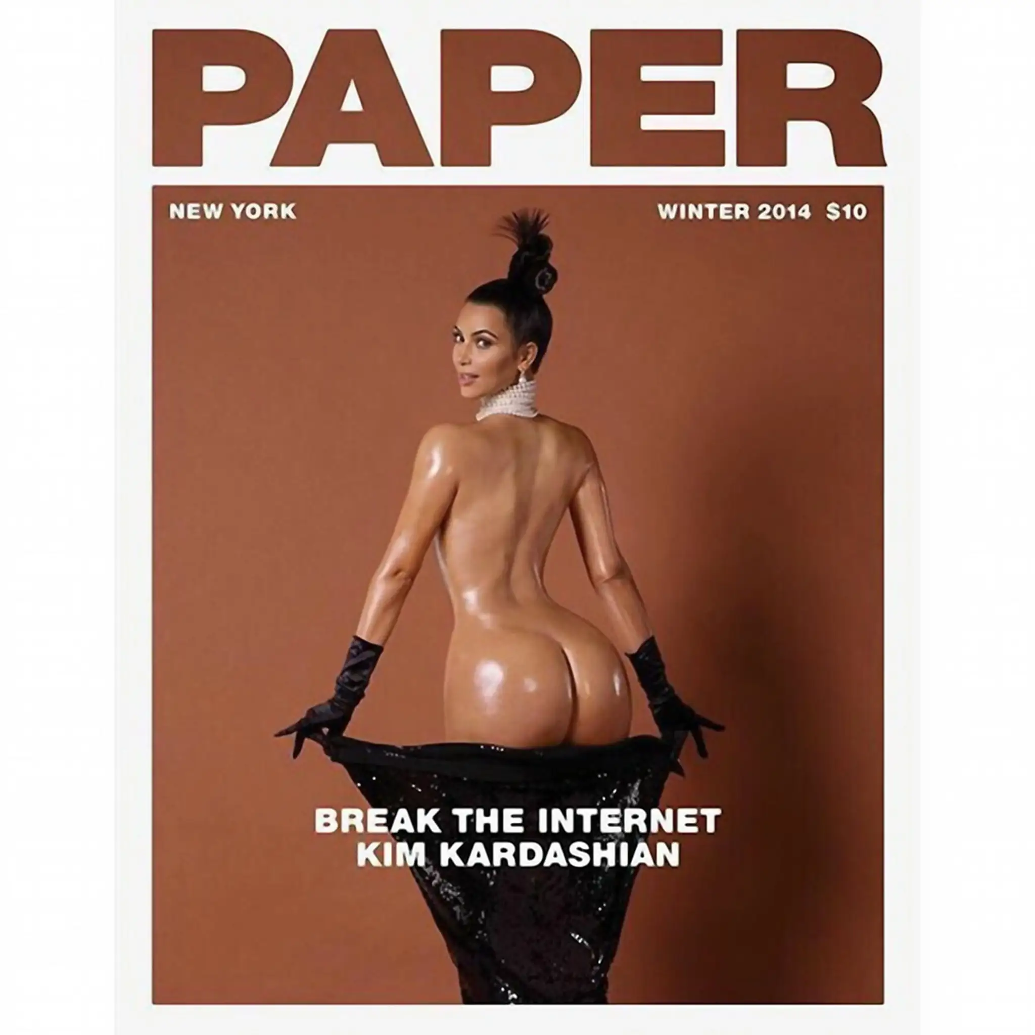 Zadok Kim Kardashian v roku 2014.