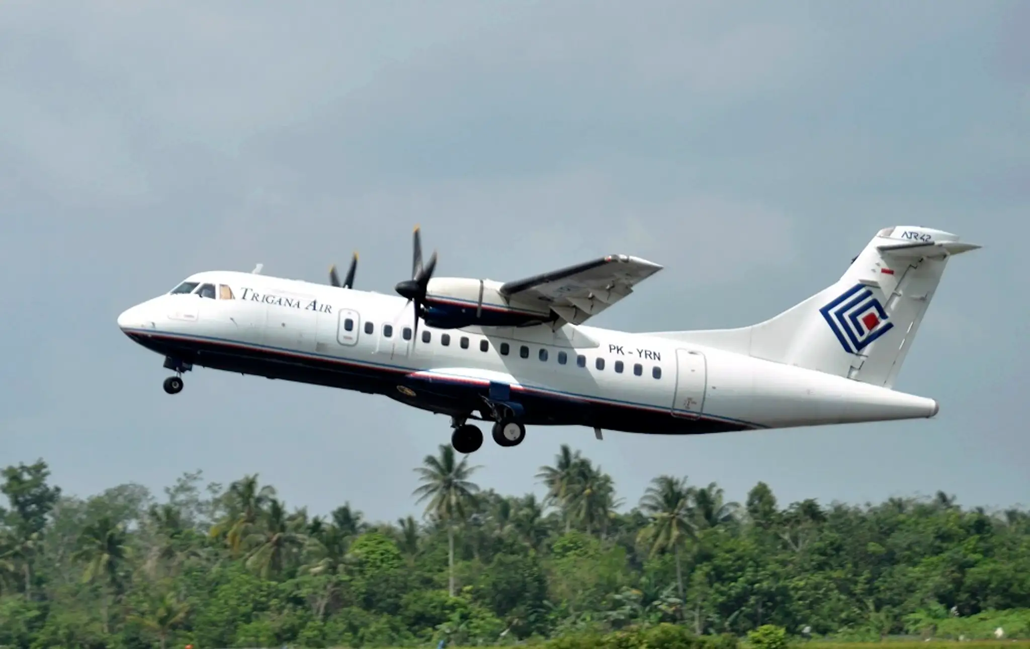 Trigana Air Service.