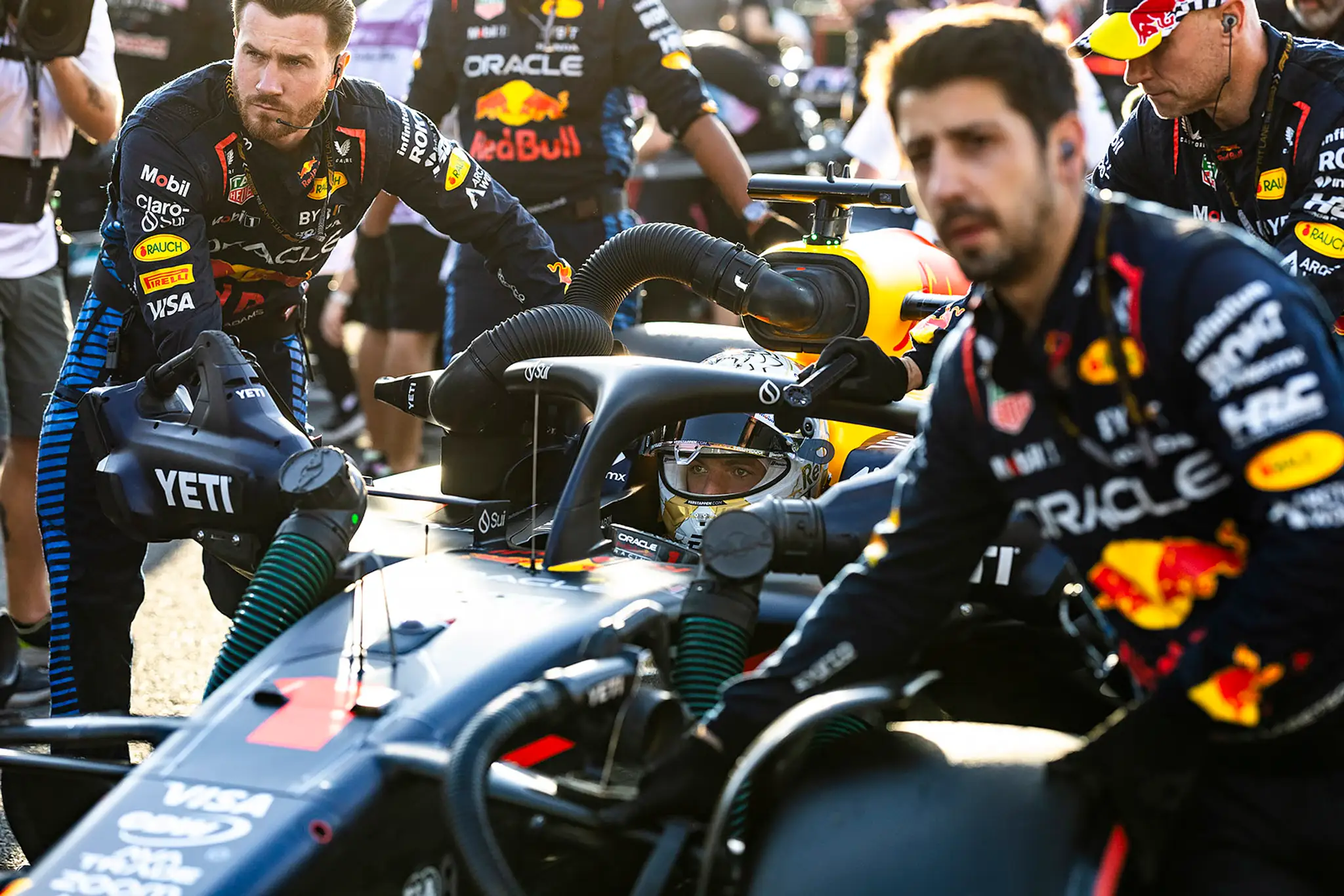 Majster sveta Max Verstappen na Red Bulle.