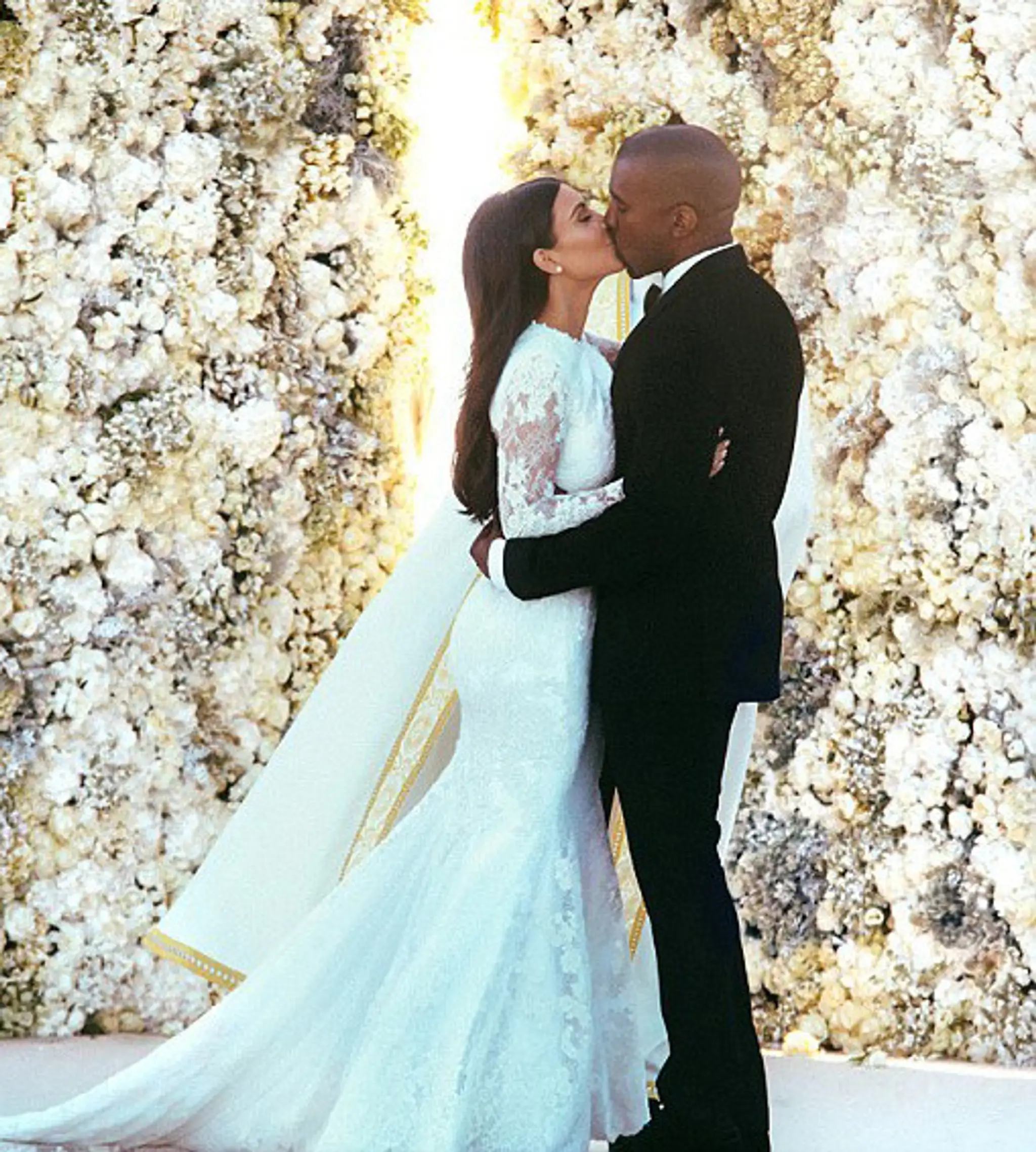 Kim Kardashian a Kanye West svadba