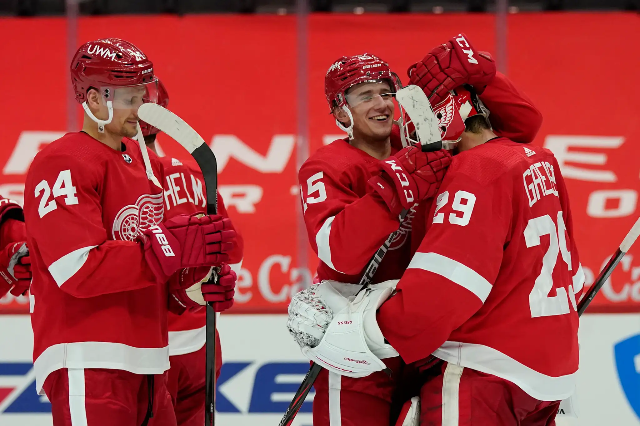 Hráči z Detroitu Red Wings