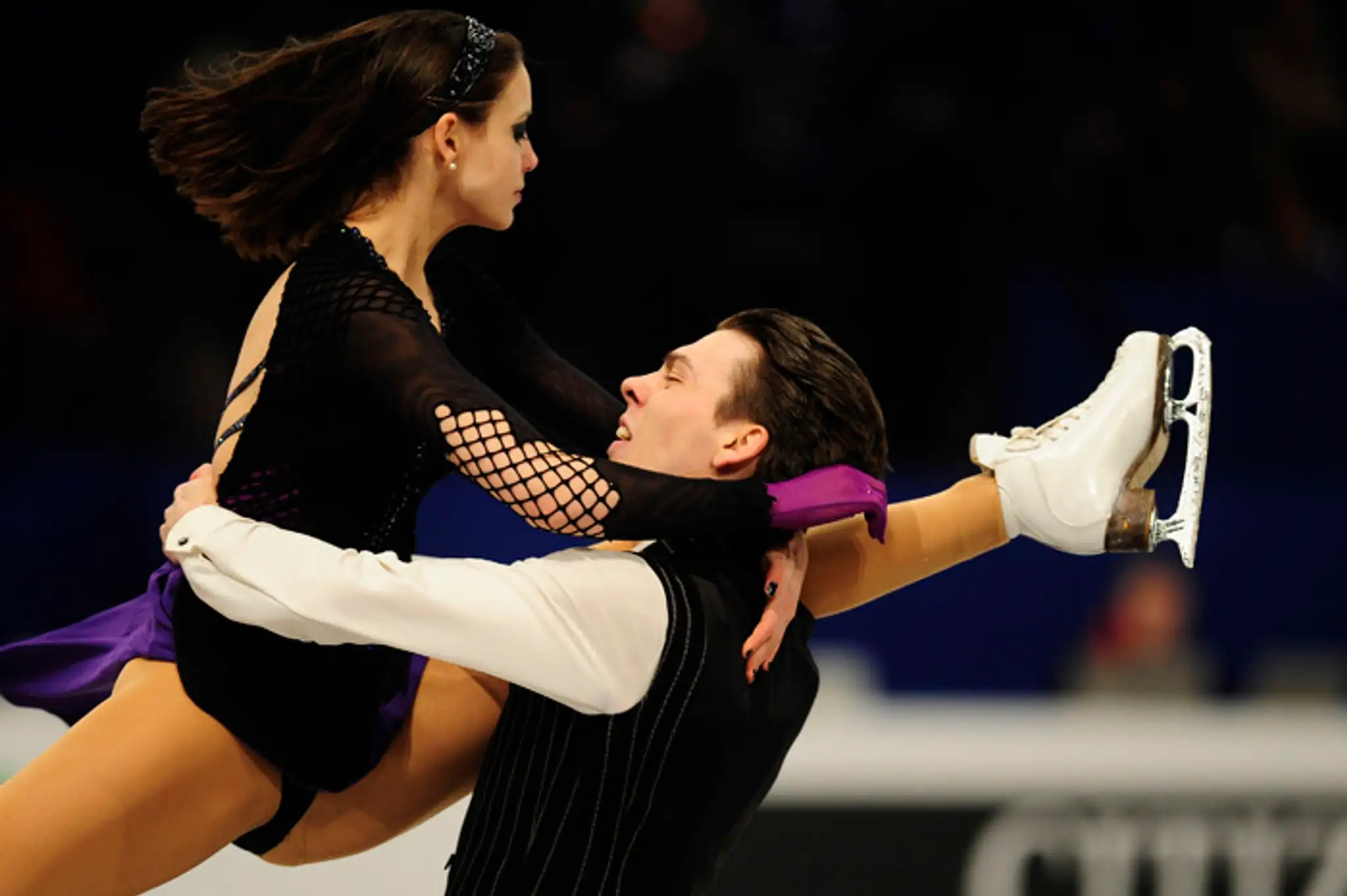 Na archívnej snímke slovenský tanečný pár Federica Testová a Lukáš Csölley.