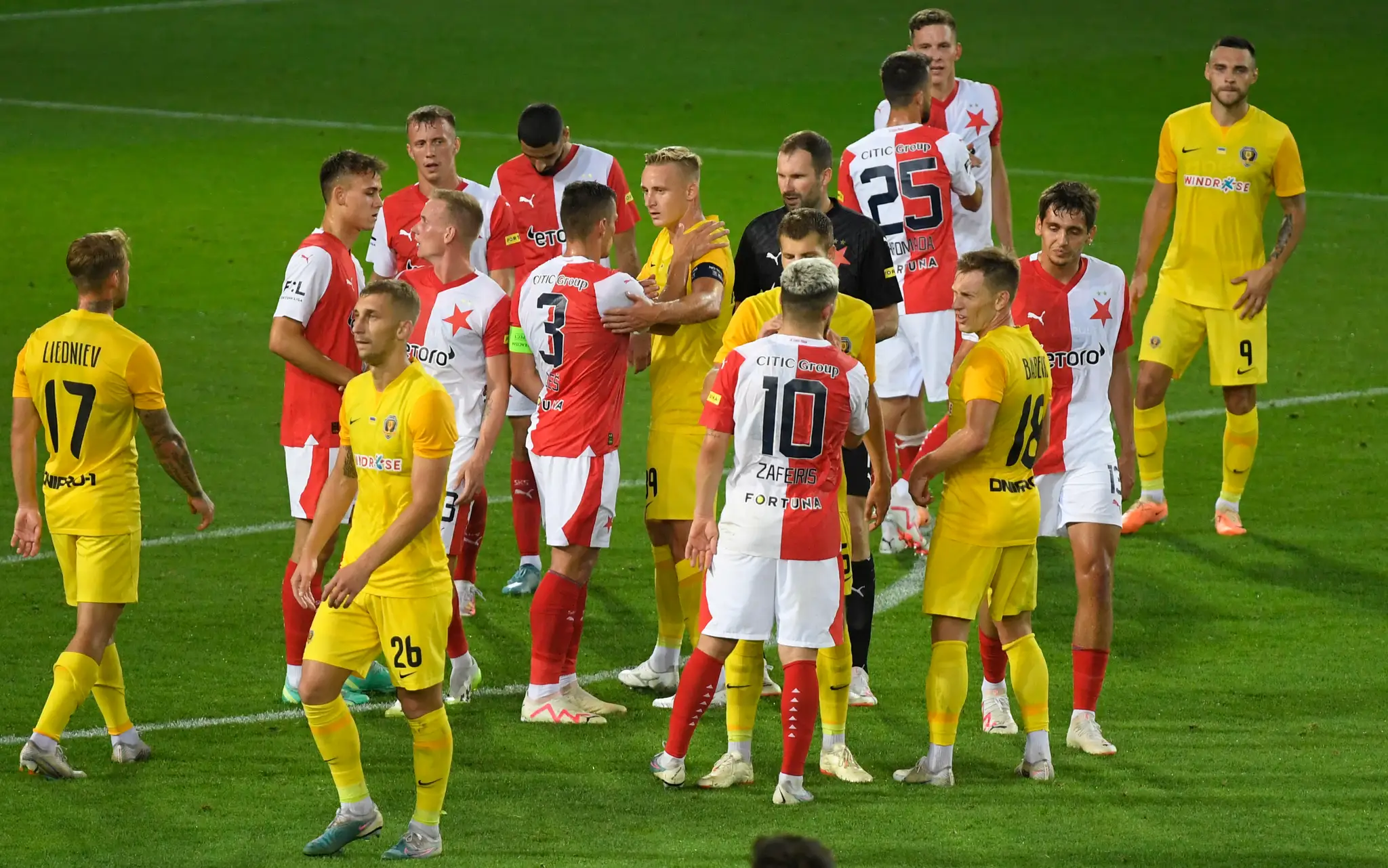 SC Dnipro-1 - Slavia Praha.