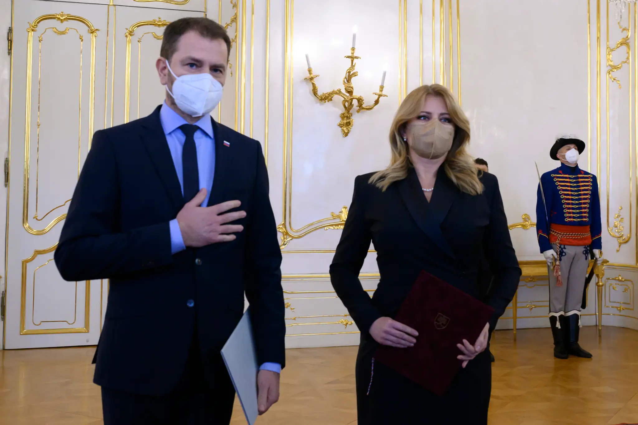 Prezidentka Zuzana Čaputová prijala demisiu predsedu vlády SR Igora Matoviča