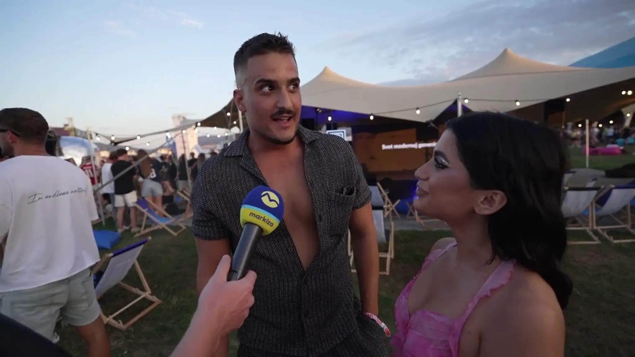 Pavol a Azra na festivale Grape 2025