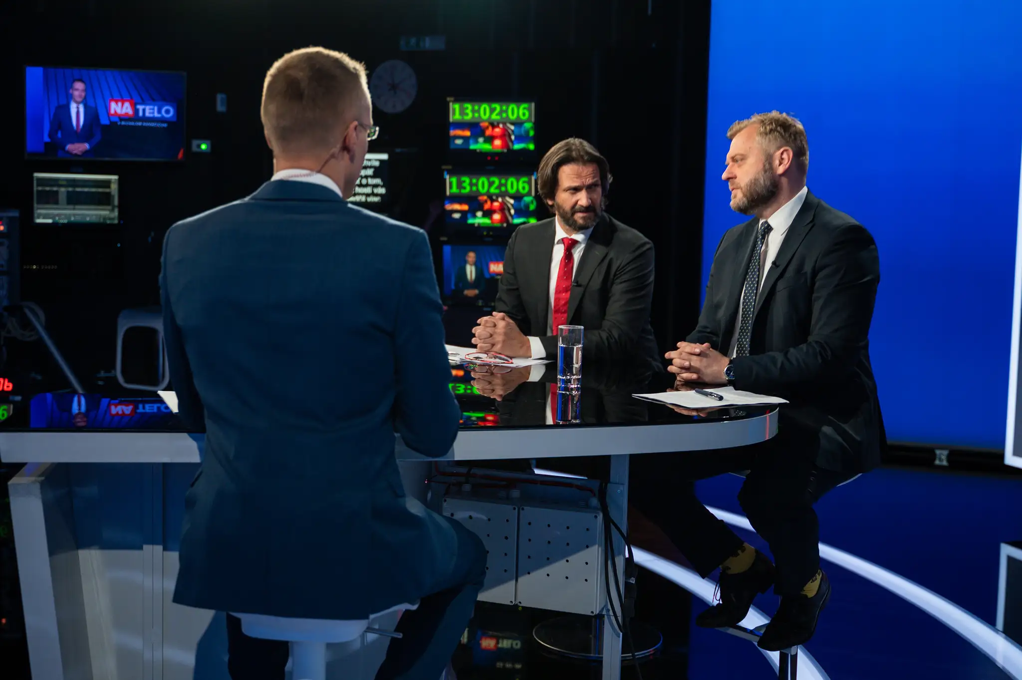Robert Kaliňák a Juraj Krúpa v Na telo.