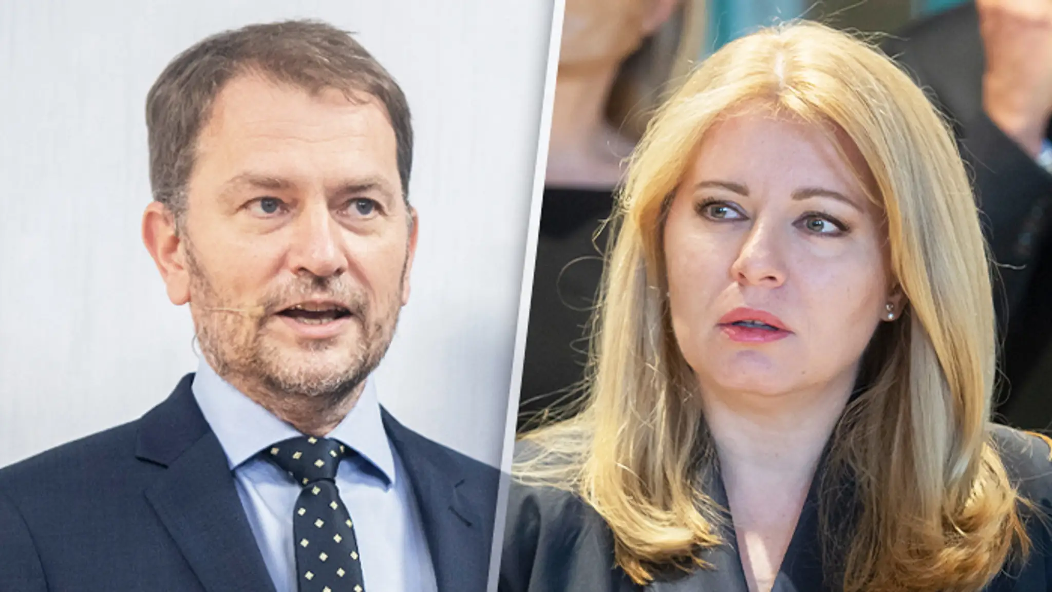 Igor Matovič a Zuzana Čaputová.