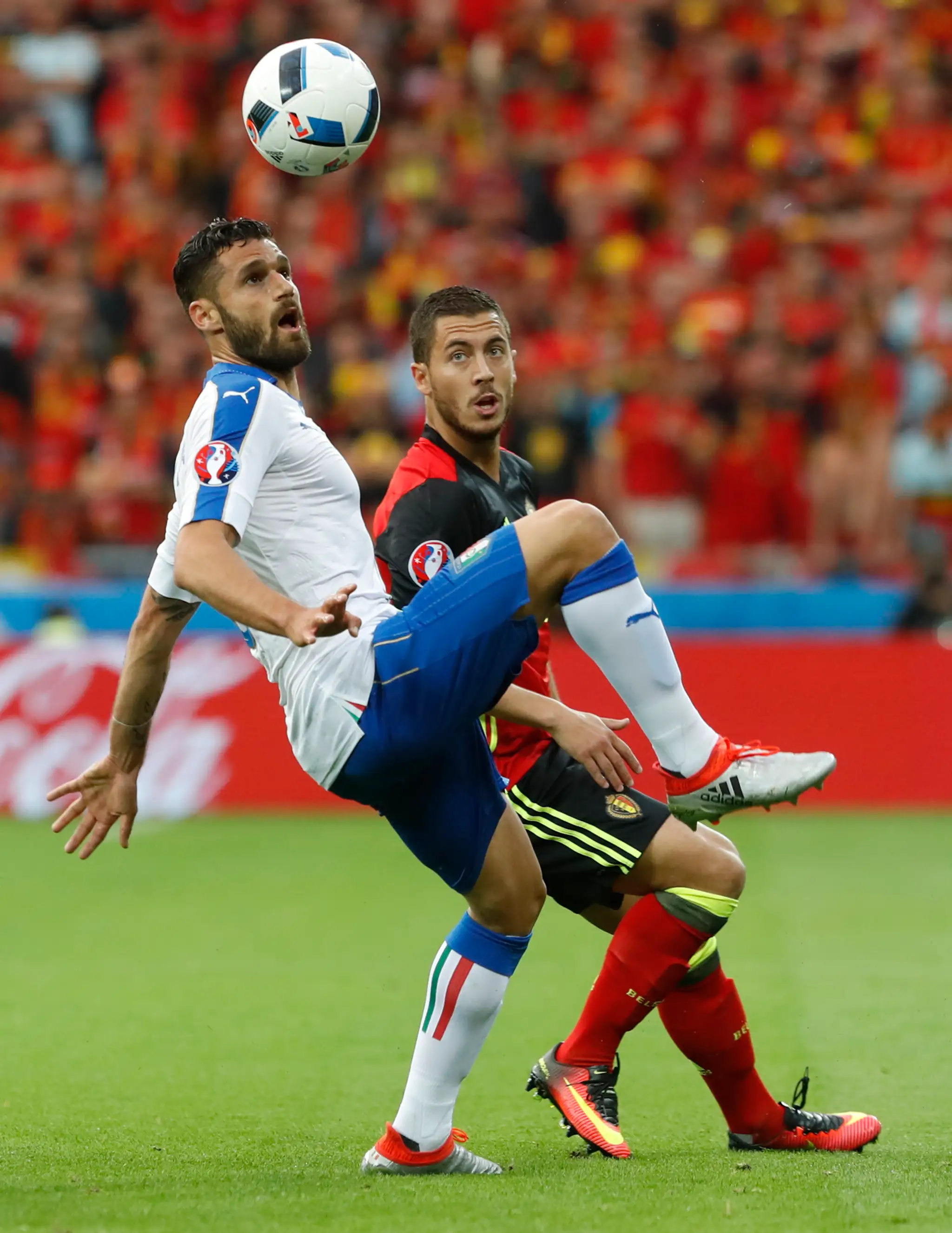 Francúzsko Futbal ME16 E Belgicko Taliansko