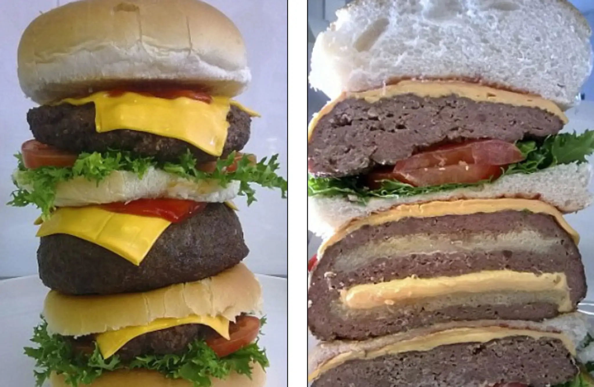 10-tisíc kalorický hamburger