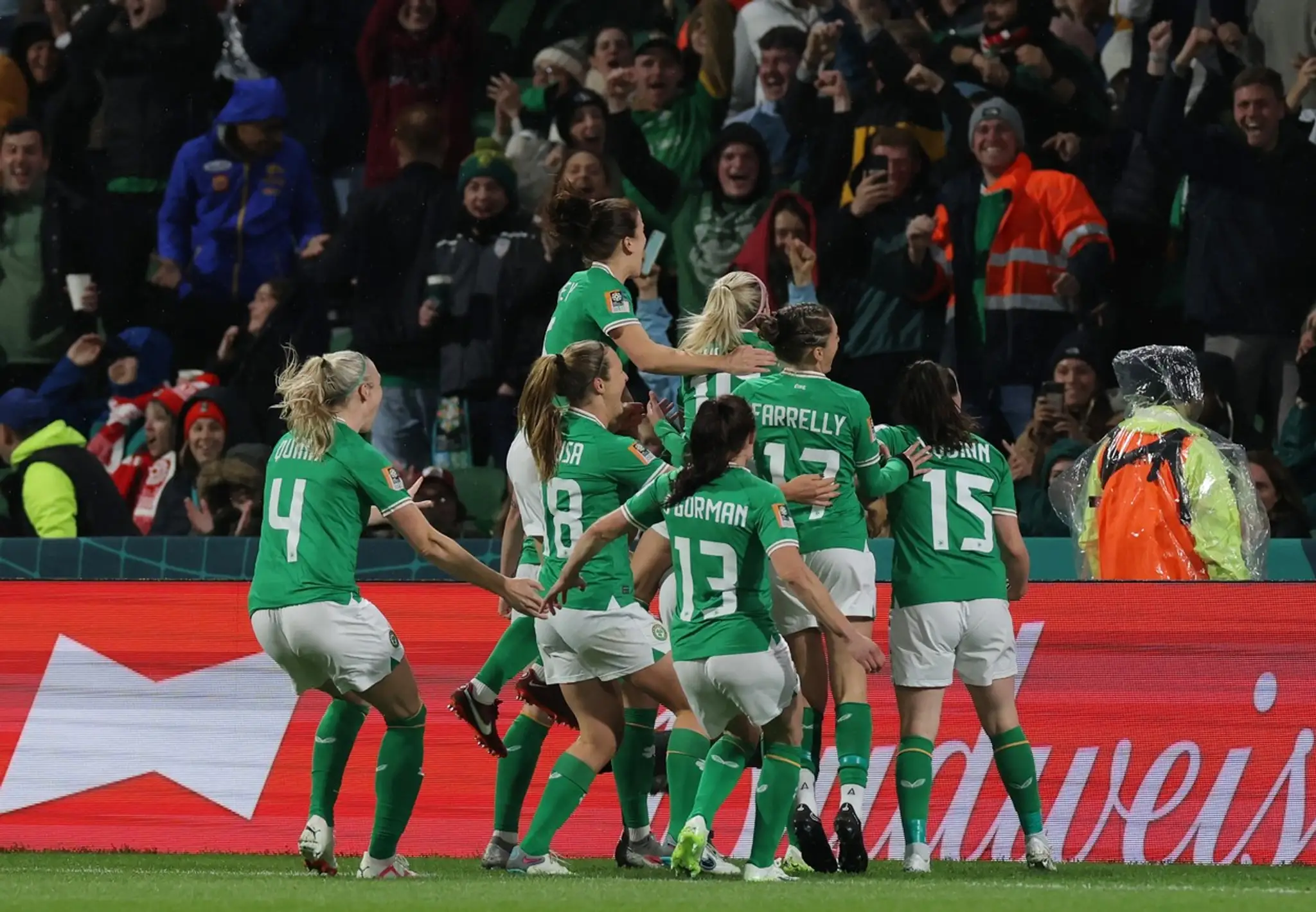 Futbalistky Írska na ženských MS 