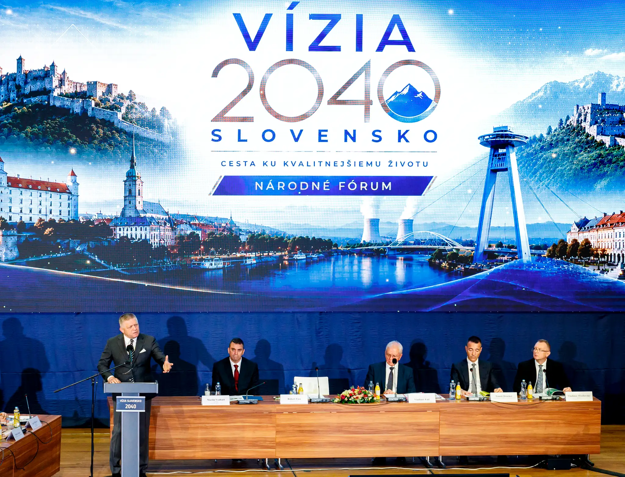 Prezentácia dokumentu Vízia Slovensko 2040 – Cesta ku kvalitnejšiemu životu.