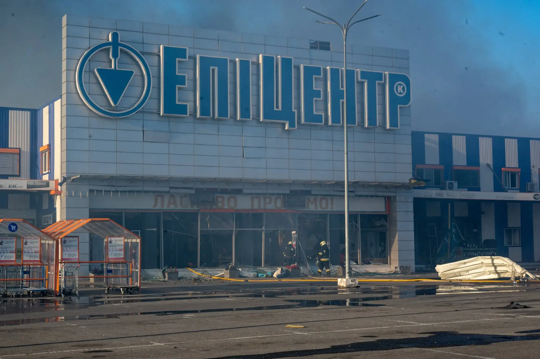Hypermarket v Charkove.