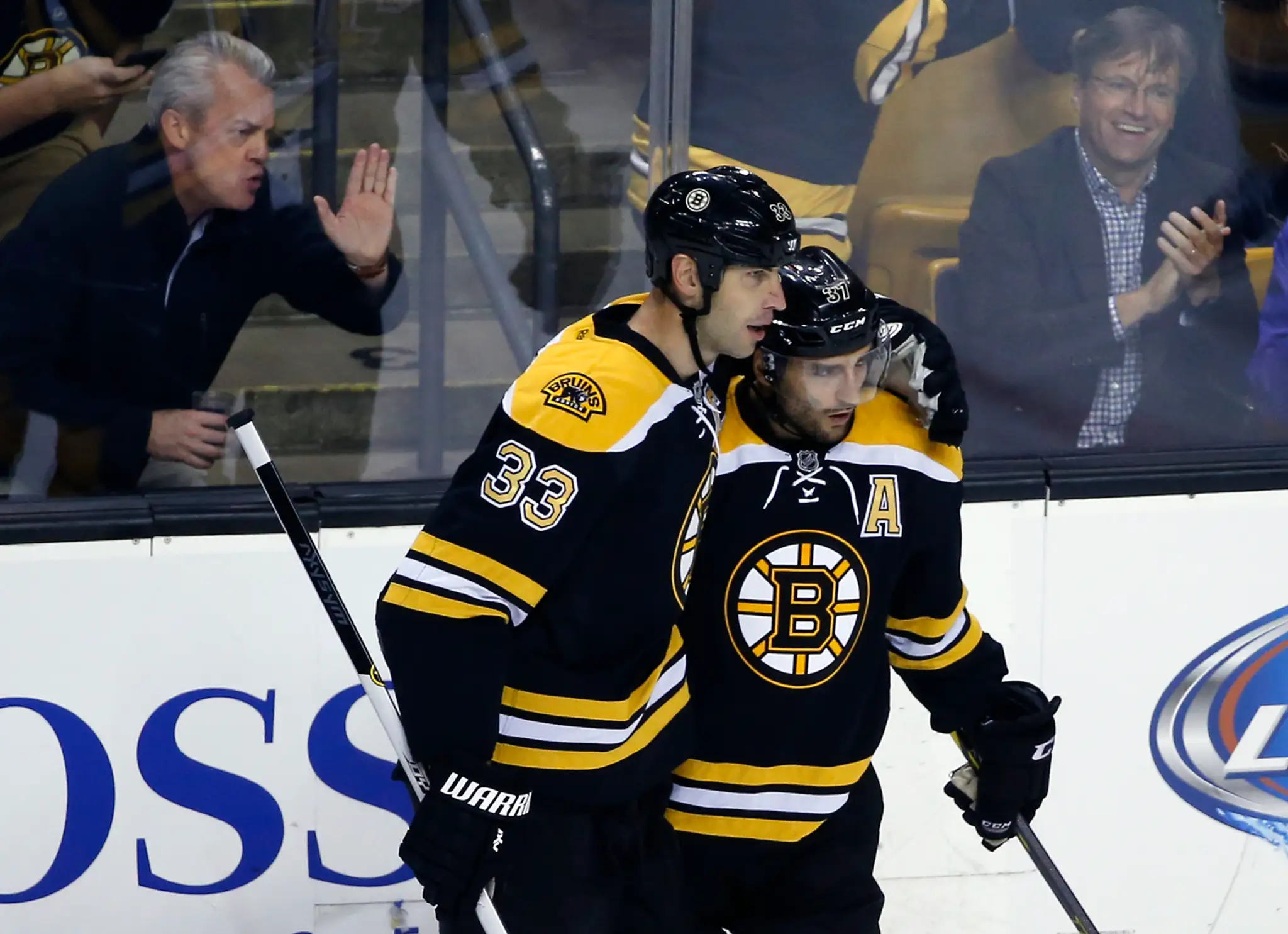 Patrice Bergeron so Zdenom Chárom