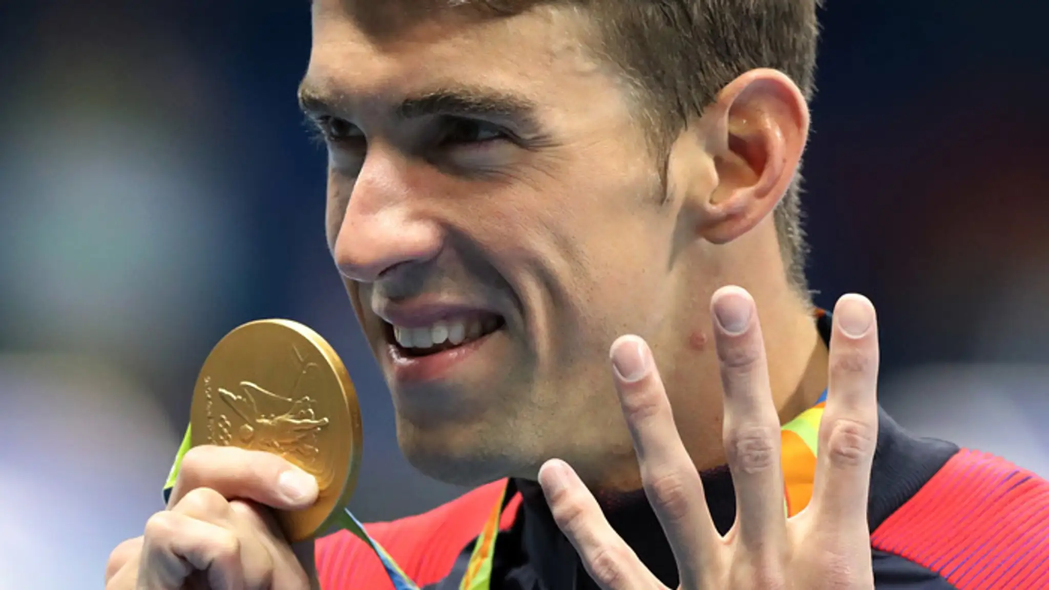 Americký plavec Michael Phelps.