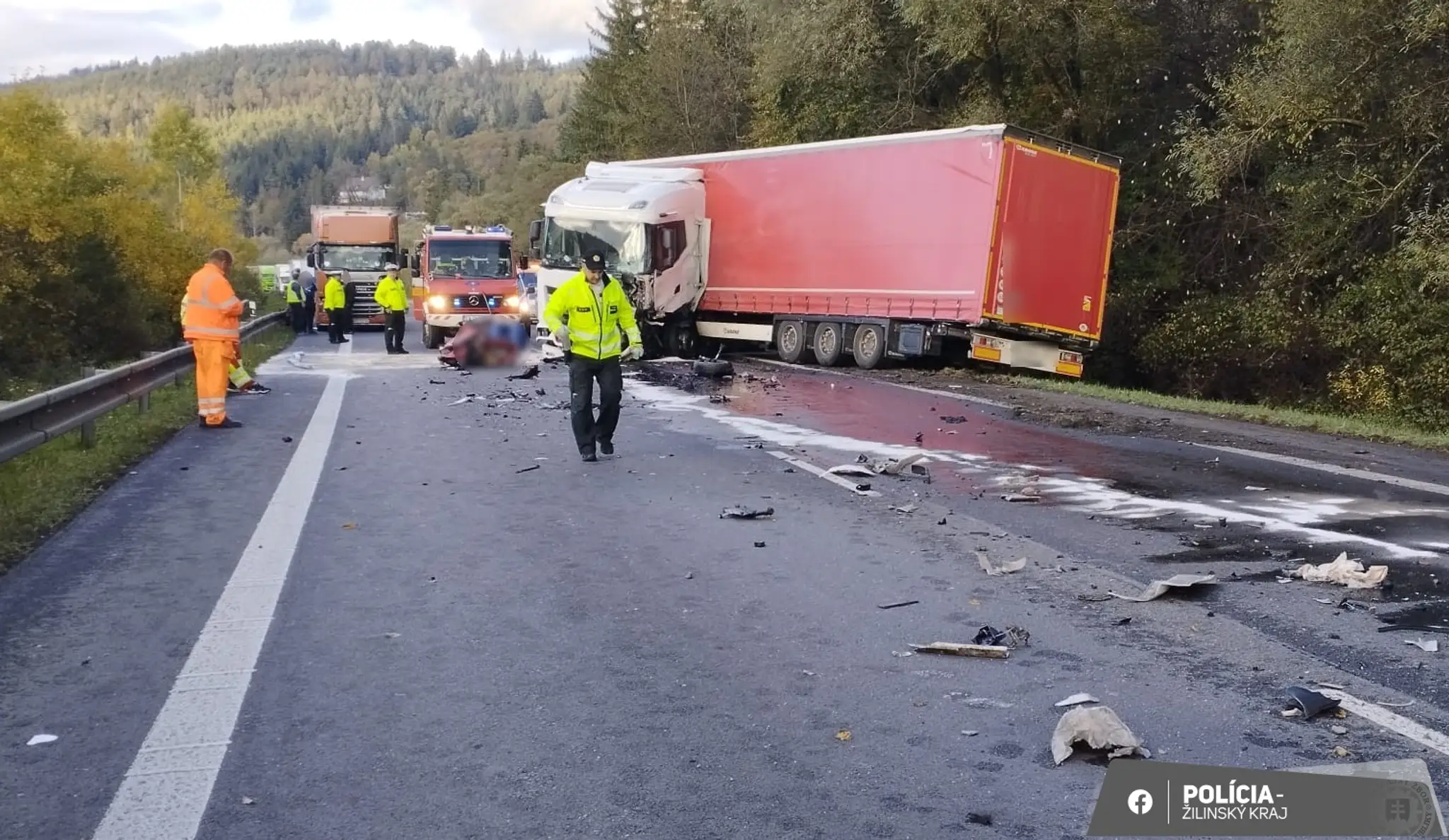 Vážna nehoda na Kysuciach.
