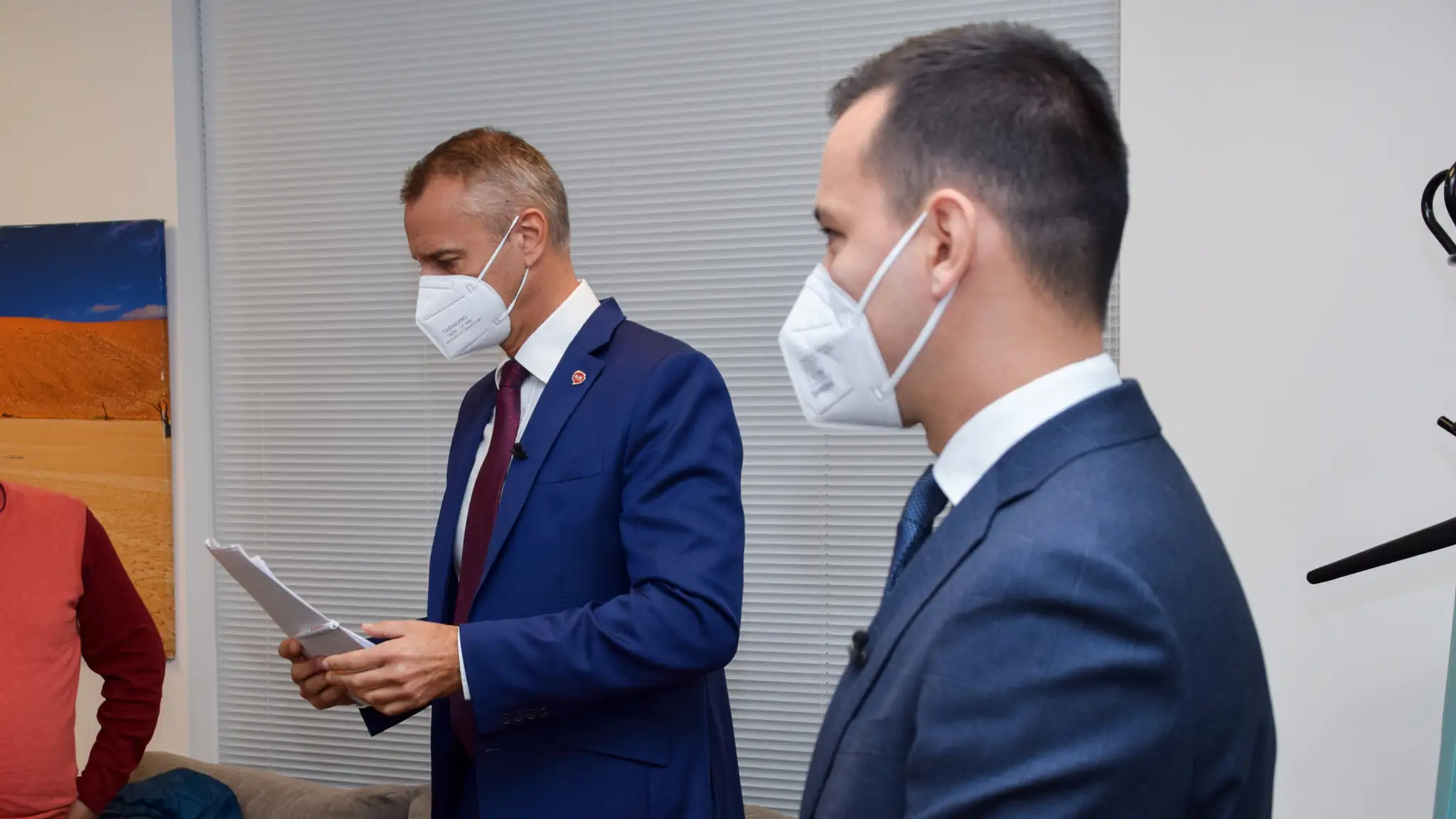Richard Raši a Juraj Šeliga pred nakrúcaním.