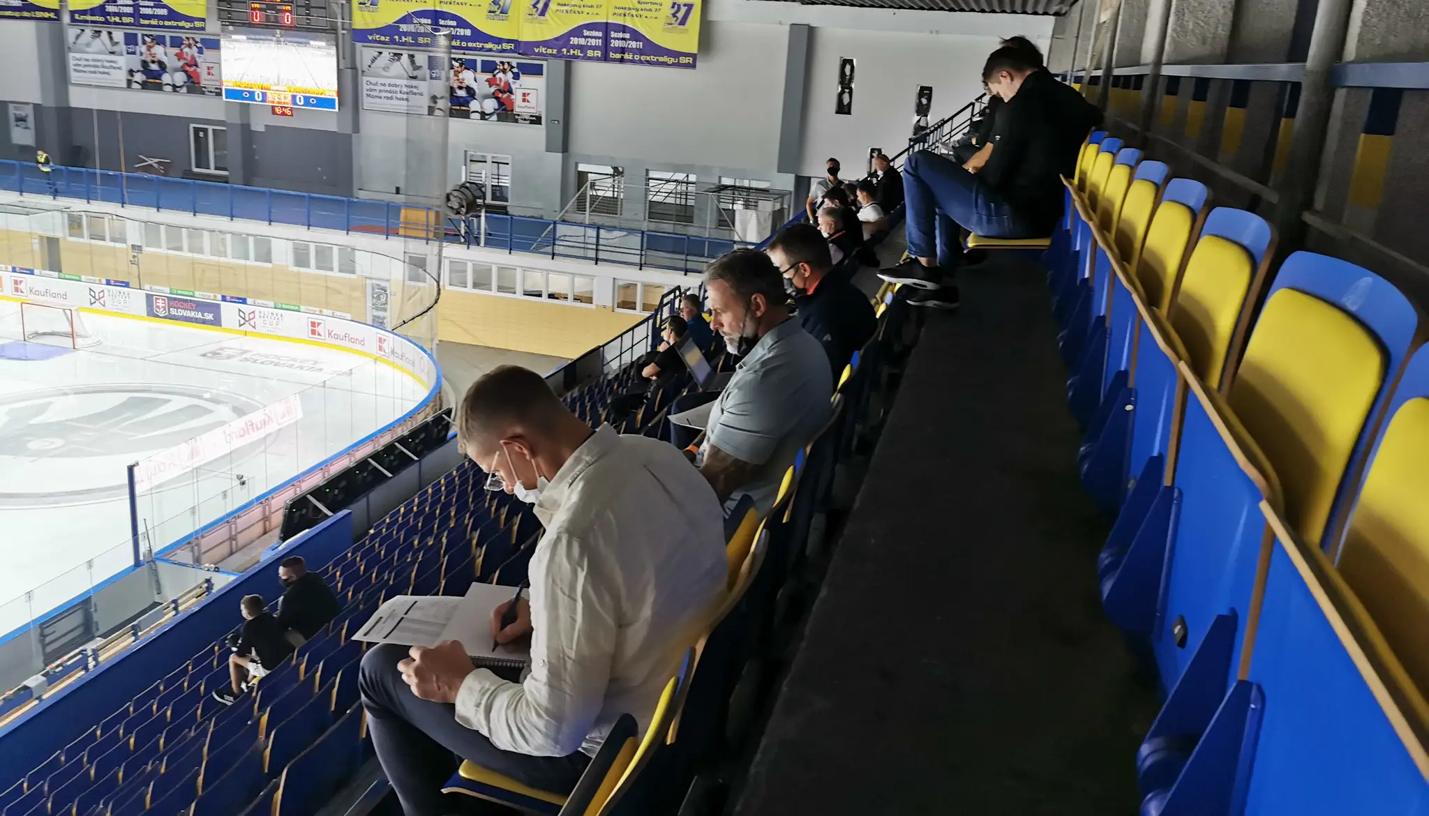 Skauti tímov NHL na Hlinka Gretzky Cupe.