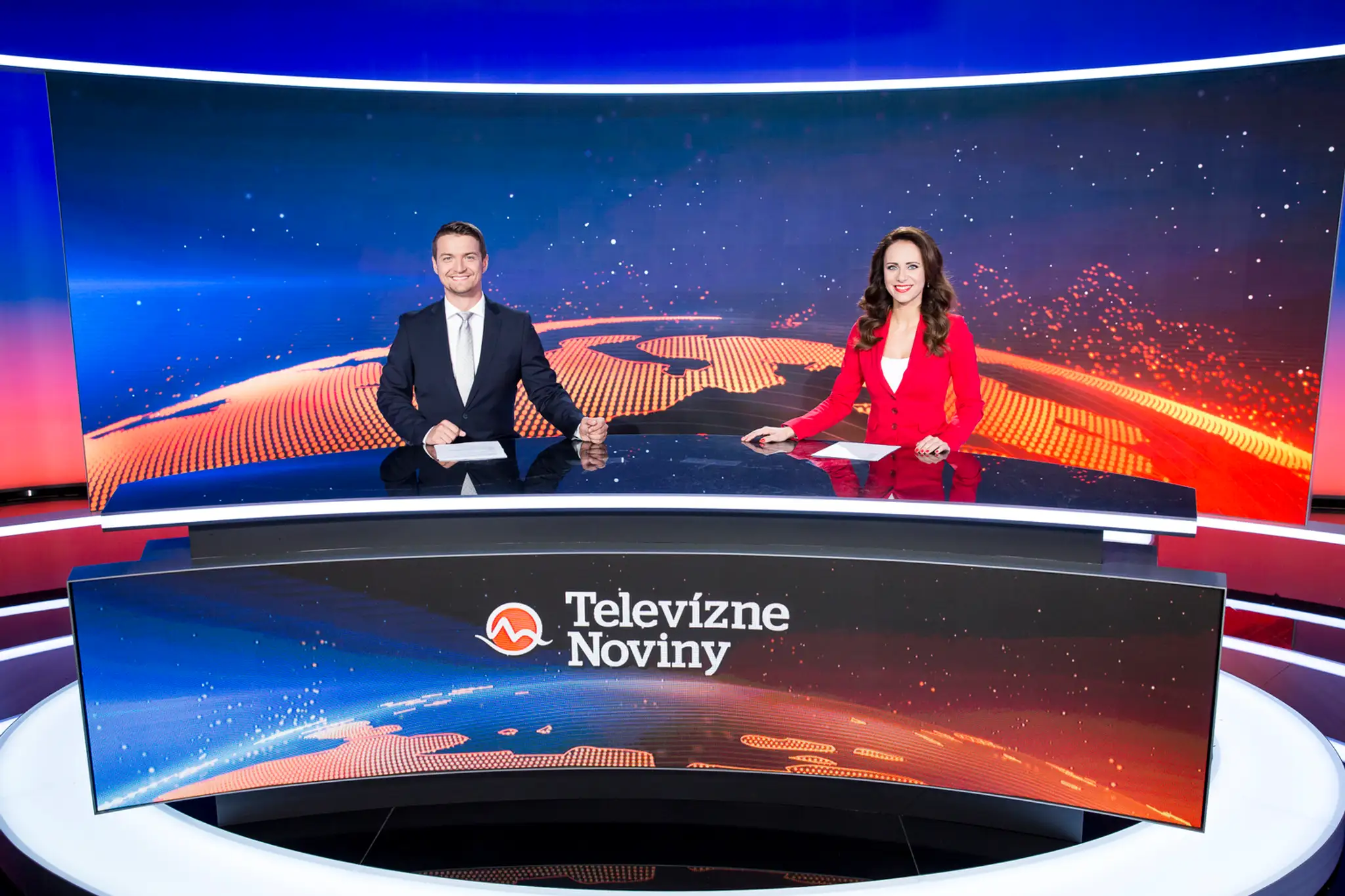 Viktor Vincze a Lenka Vavrinčíková v novom štúdiu