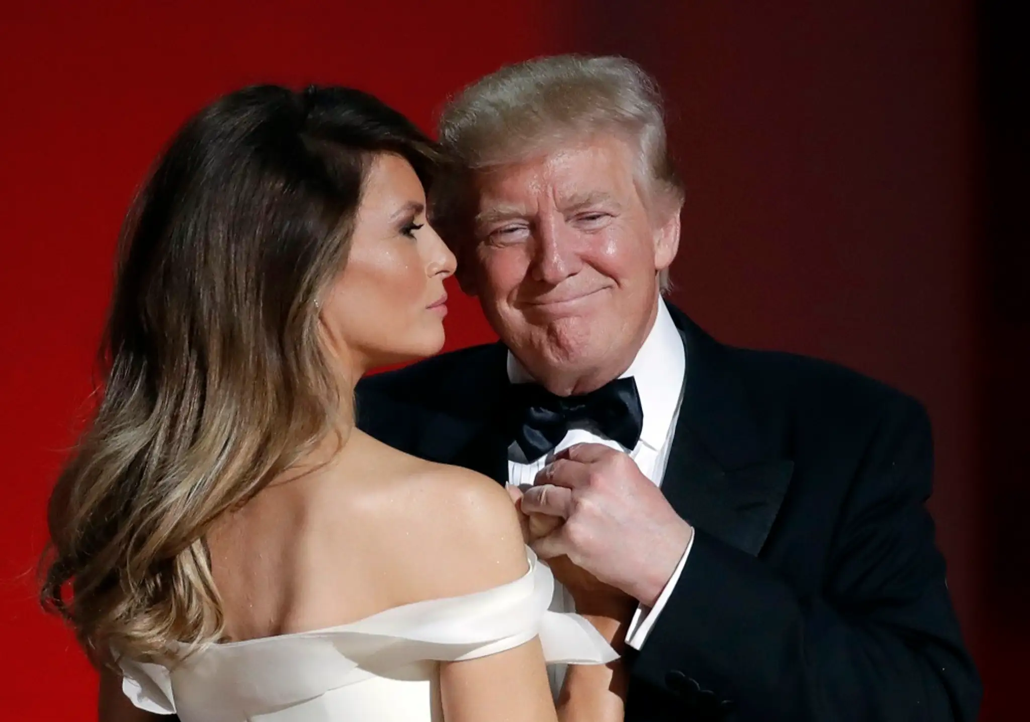 Donald Trump s manželkou Melaniou.
