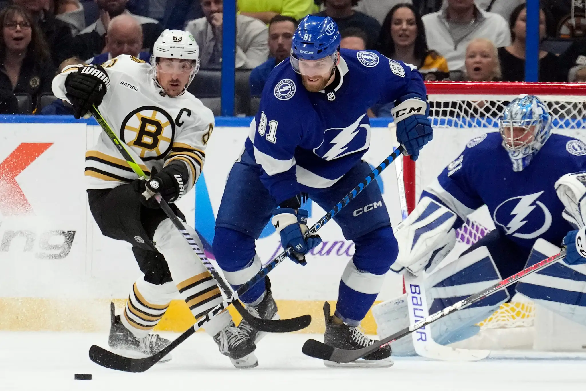 Hokejisti Tampa Bay v zostave s Erikom Černákom zvíťazili nad Bostonom.