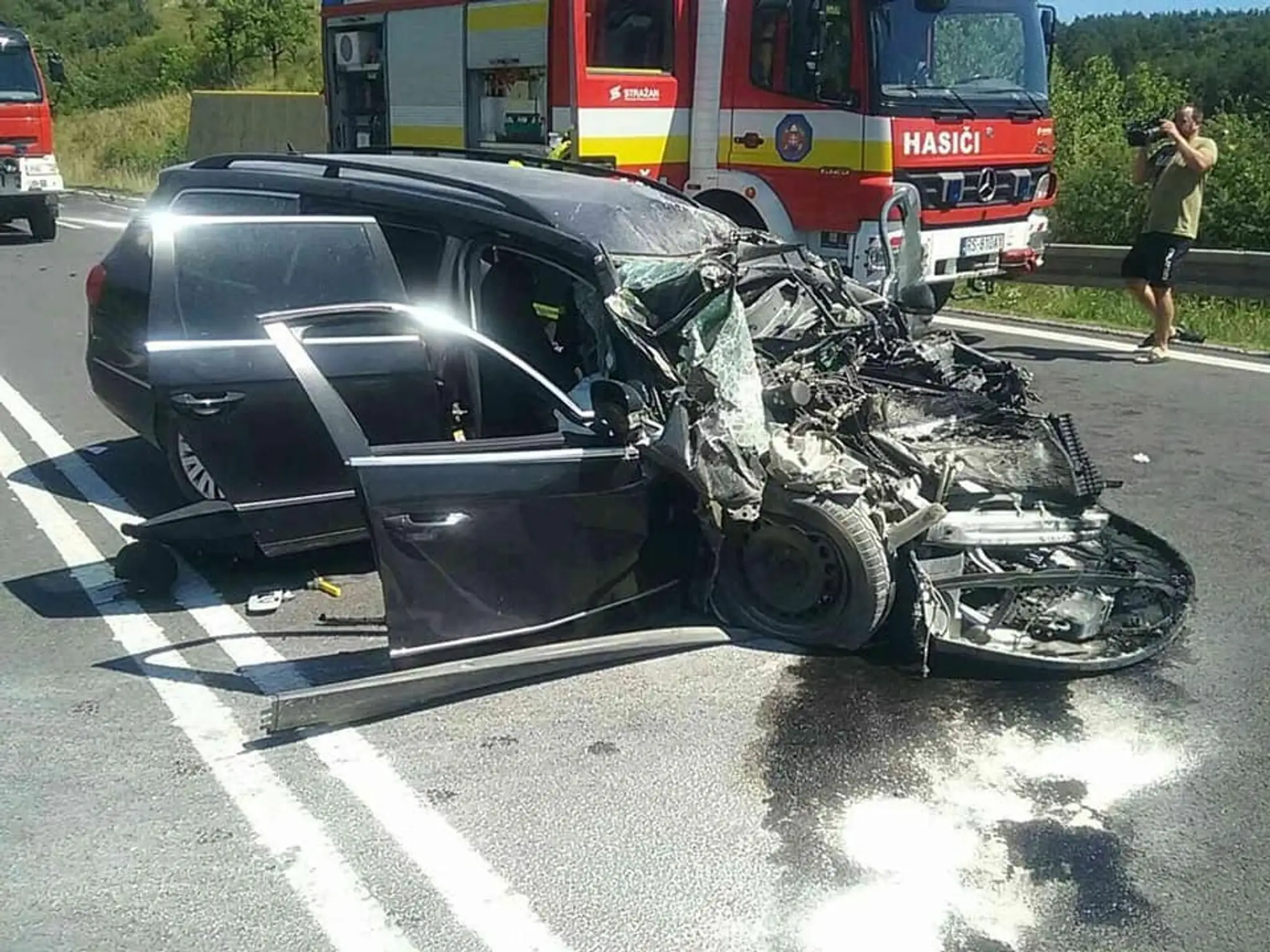 Vážna nehoda sa stala pri Rimavskej Sobote.