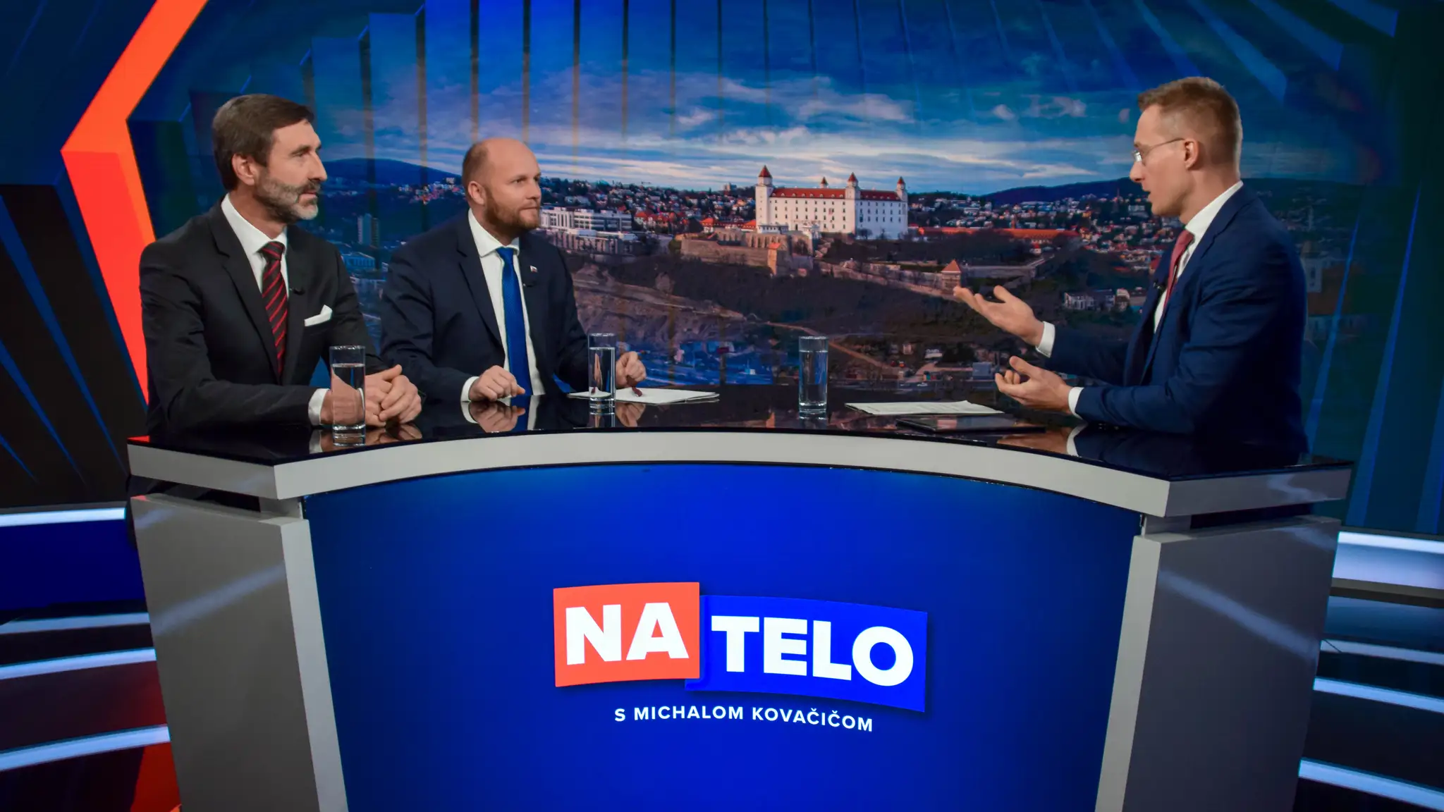 Juraj Blanár a Jaroslav Naď v relácii Na telo.