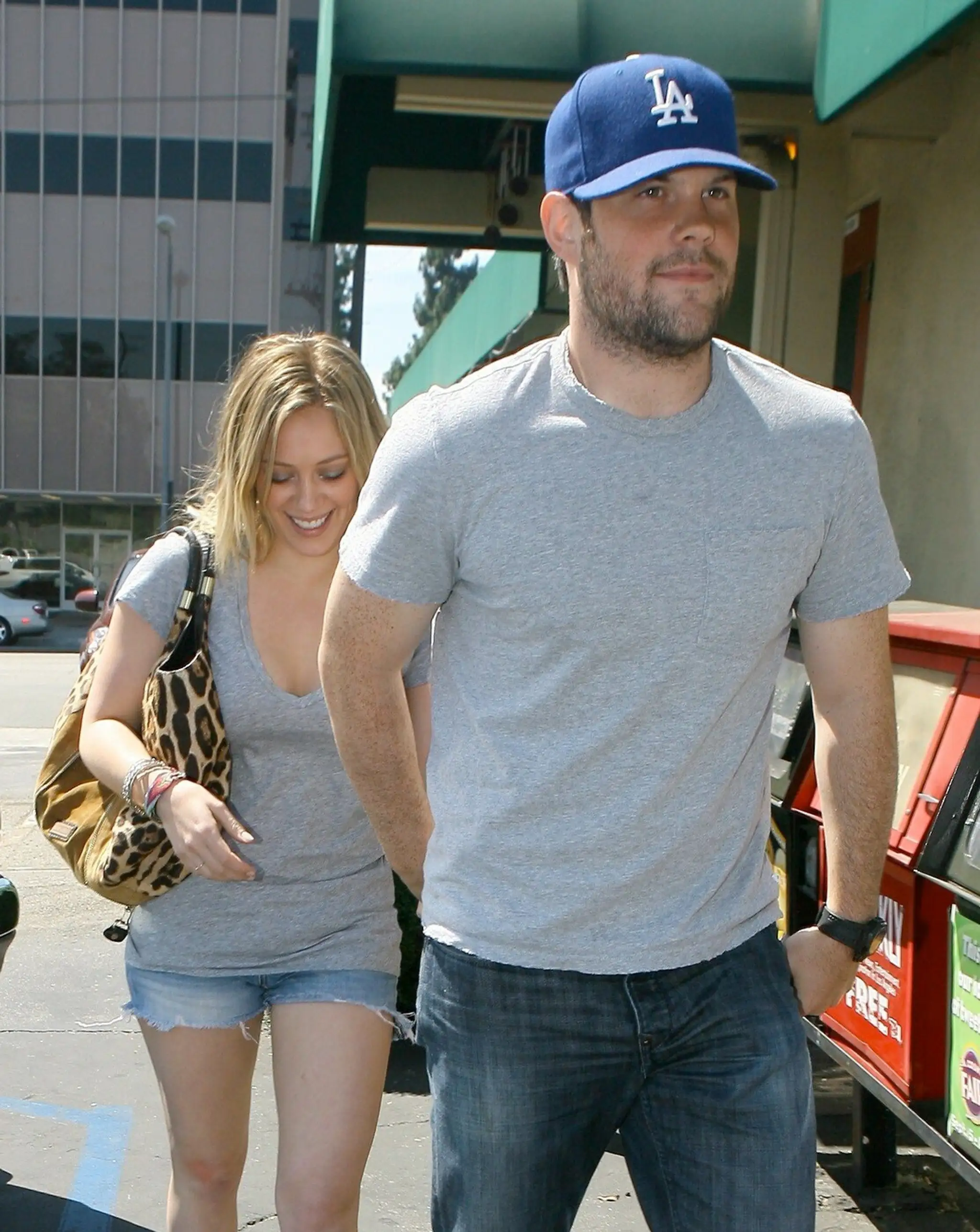 Hilary Duff a Mike Comrie.