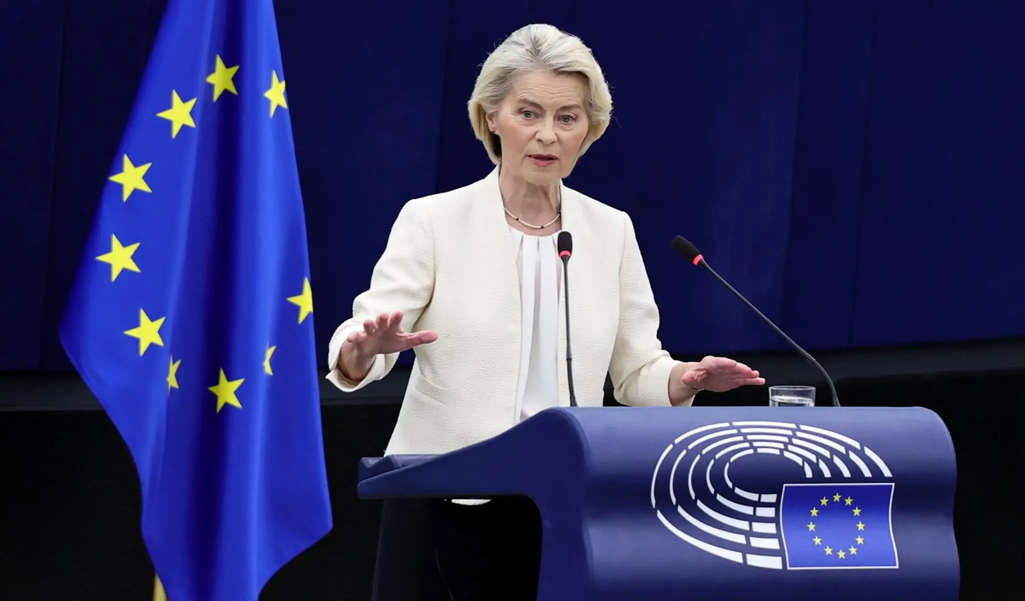 Predsedníčka Európskej komisie Ursula von der Leyenová.