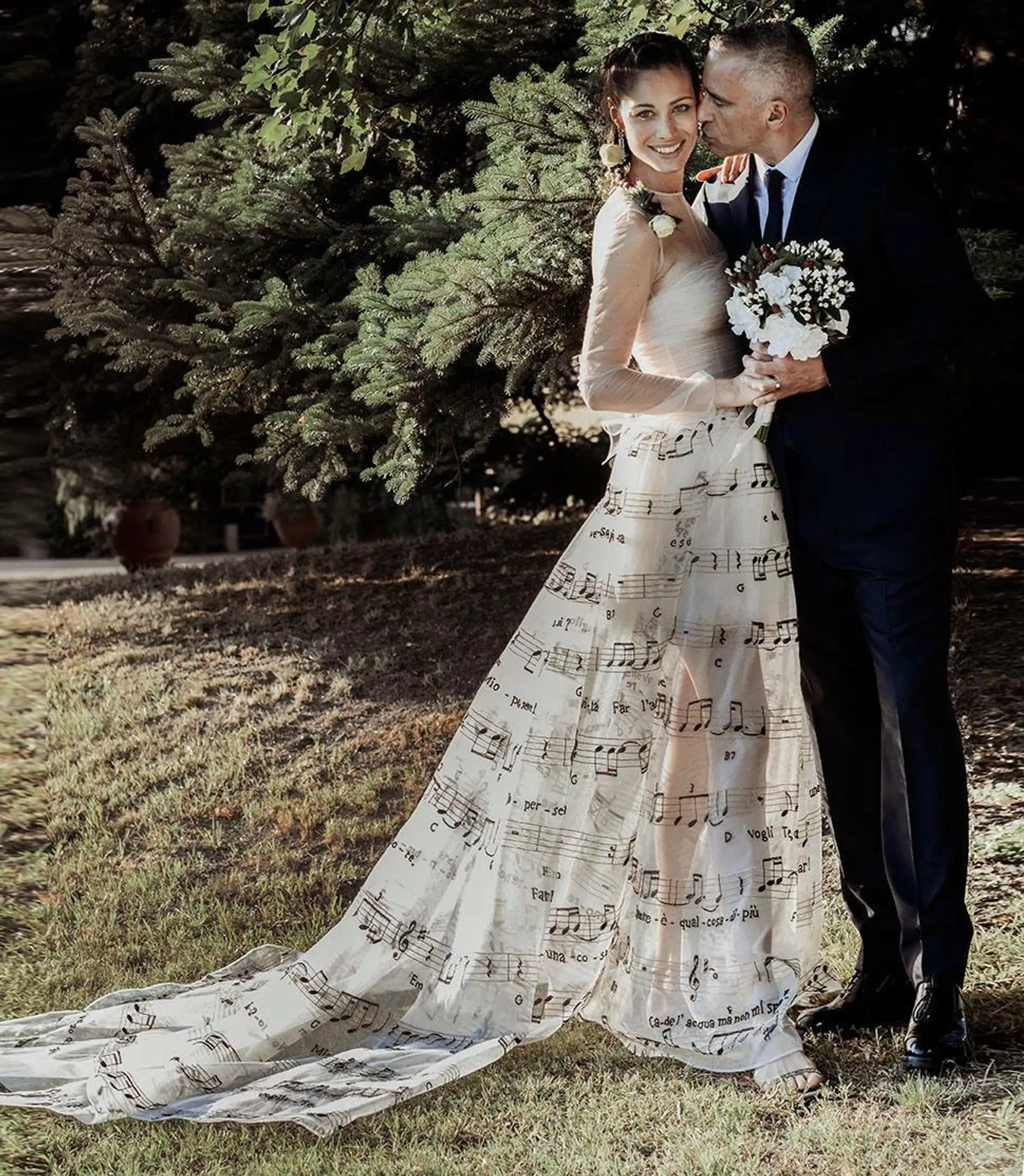 Eros Ramazzotti a Marica Pellegrinelli