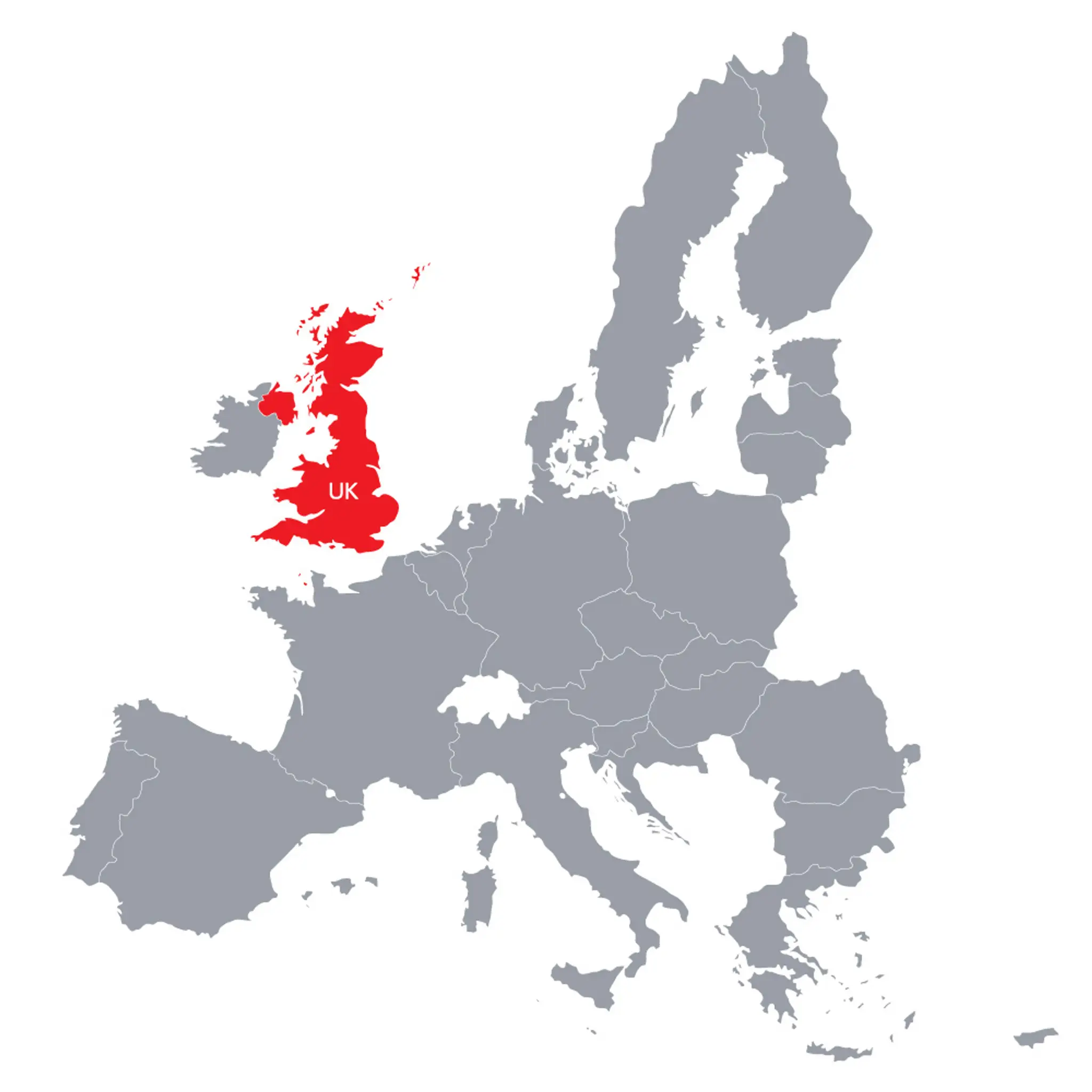 Mapa Európy