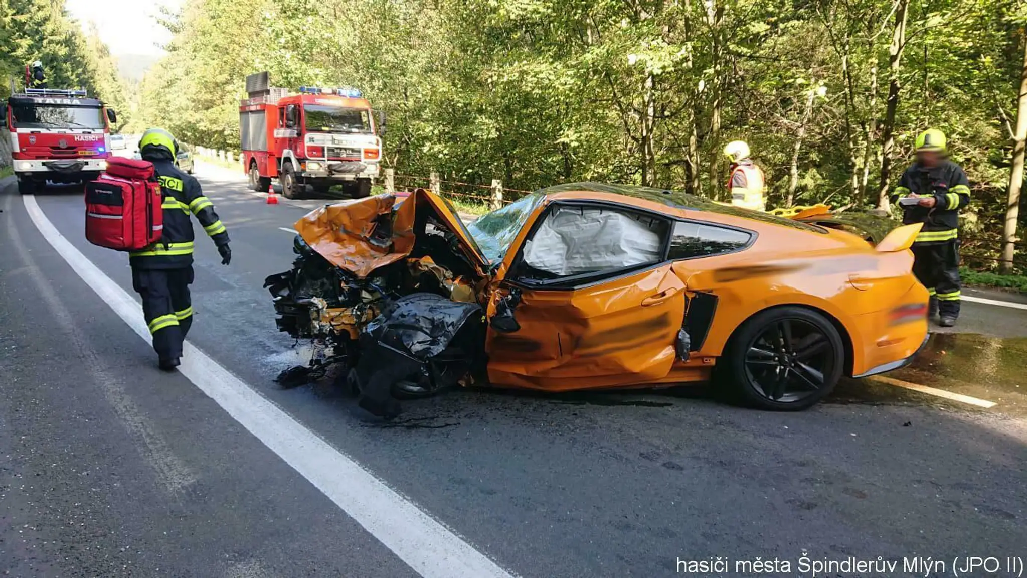 Tragická nehoda pri Špindlerovom mlyne.