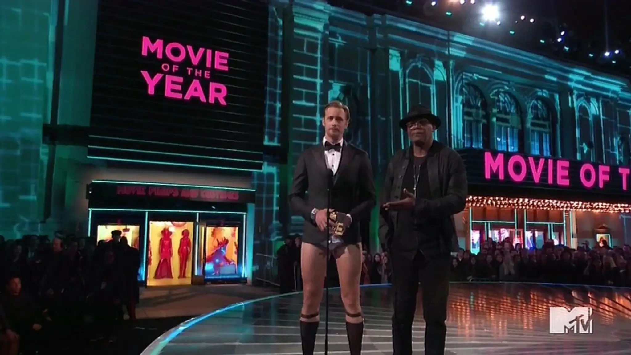 Alexander Skarsgård na MTV Movie Awards.
