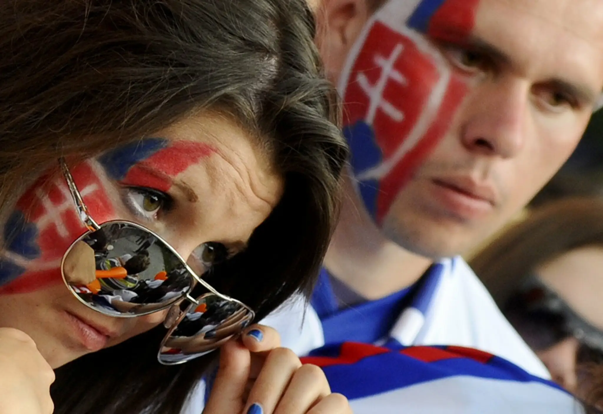 Slovenskí hokejoví fanúšikovia (archív 2011)