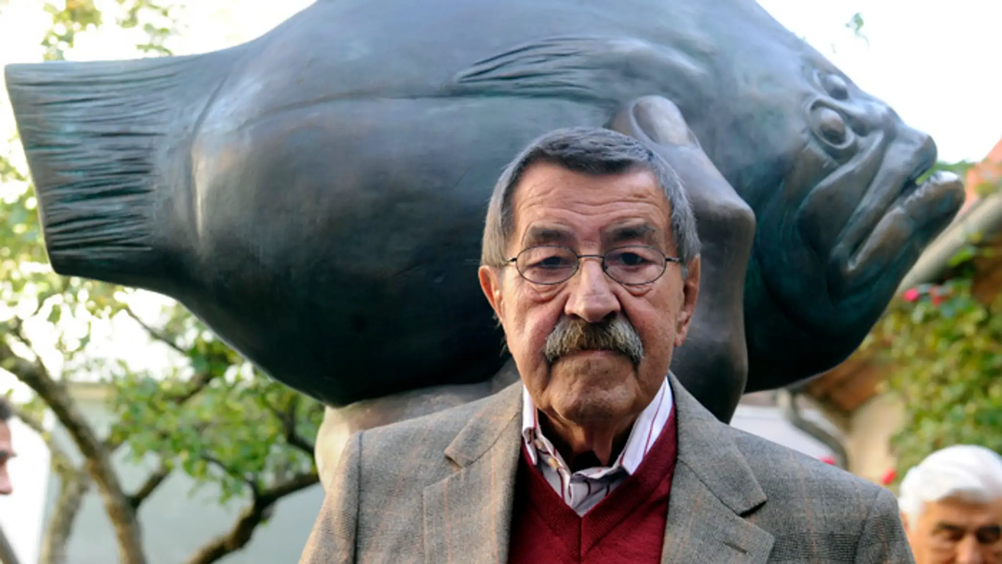 Nemecký spisovateľ a laureát Nobelovej ceny za literatúru Günter Grass.