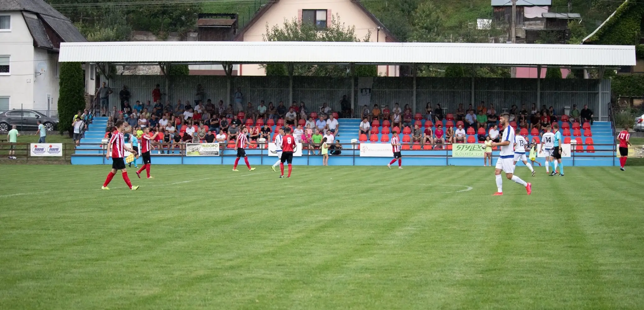 Areál v Domaniži.