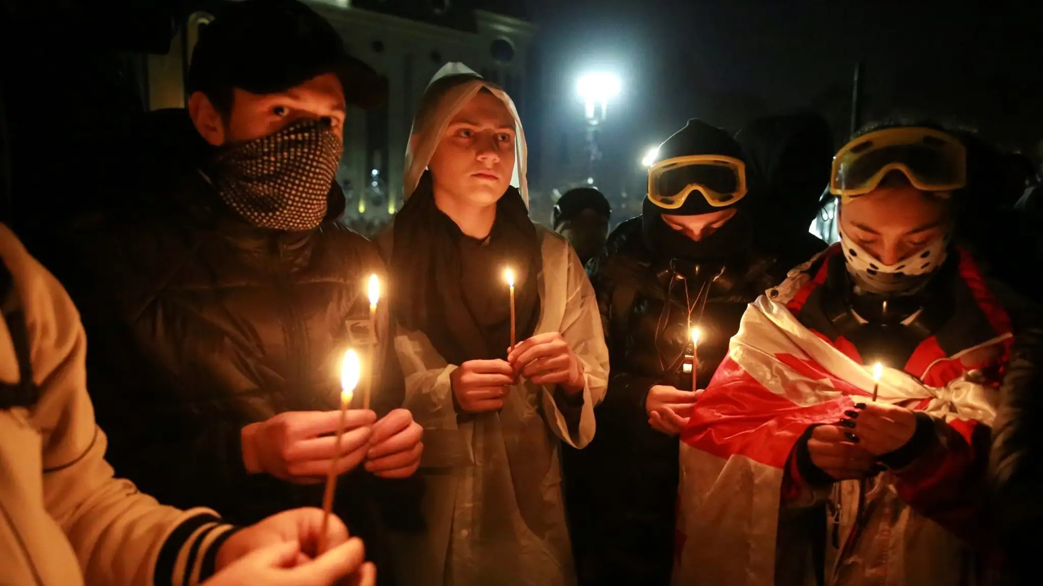 Protesty v Gruzínsku