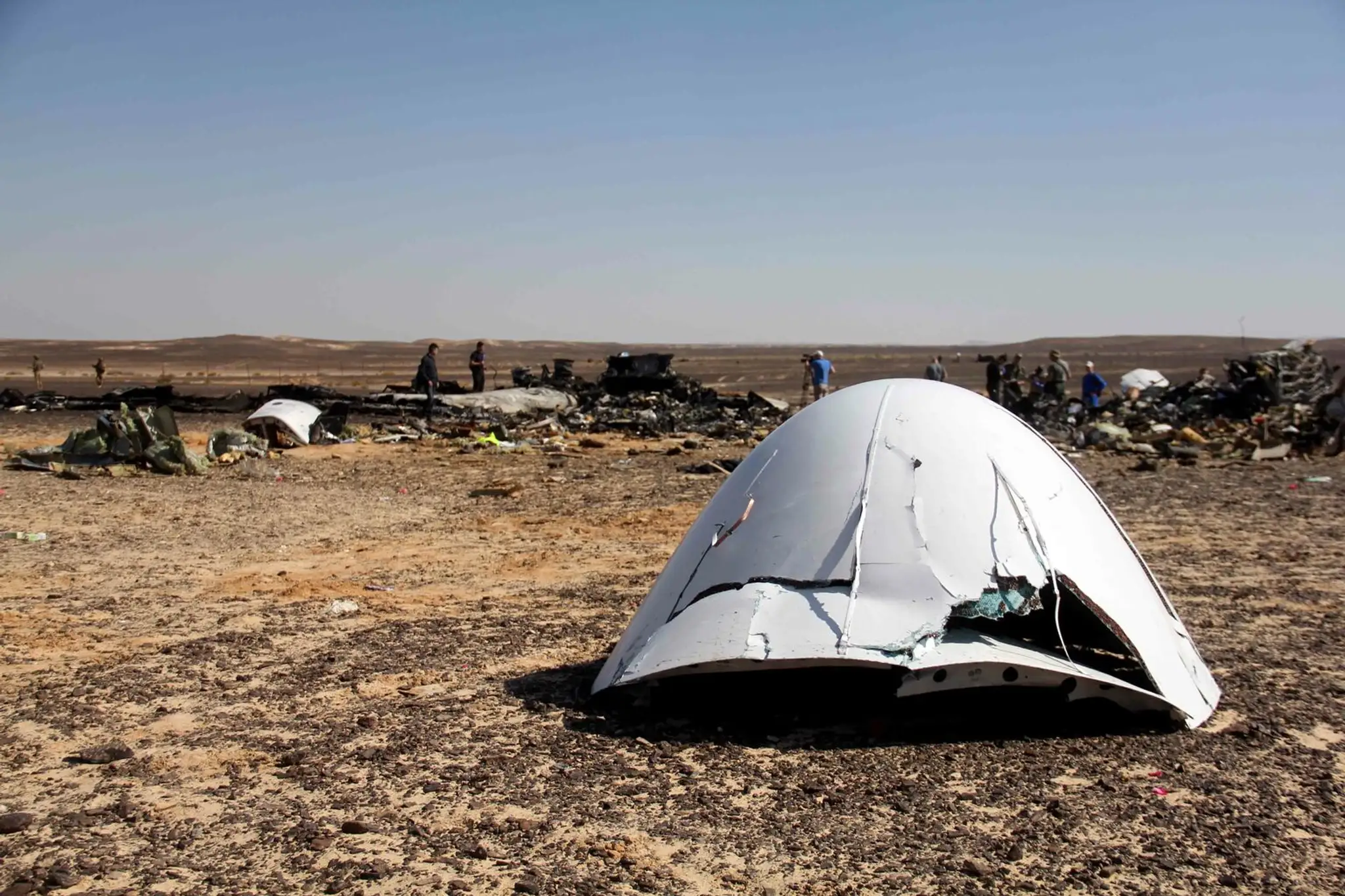 Nos lietadla Airbus A321, ktoré sa zrútilo na severe Sinaja