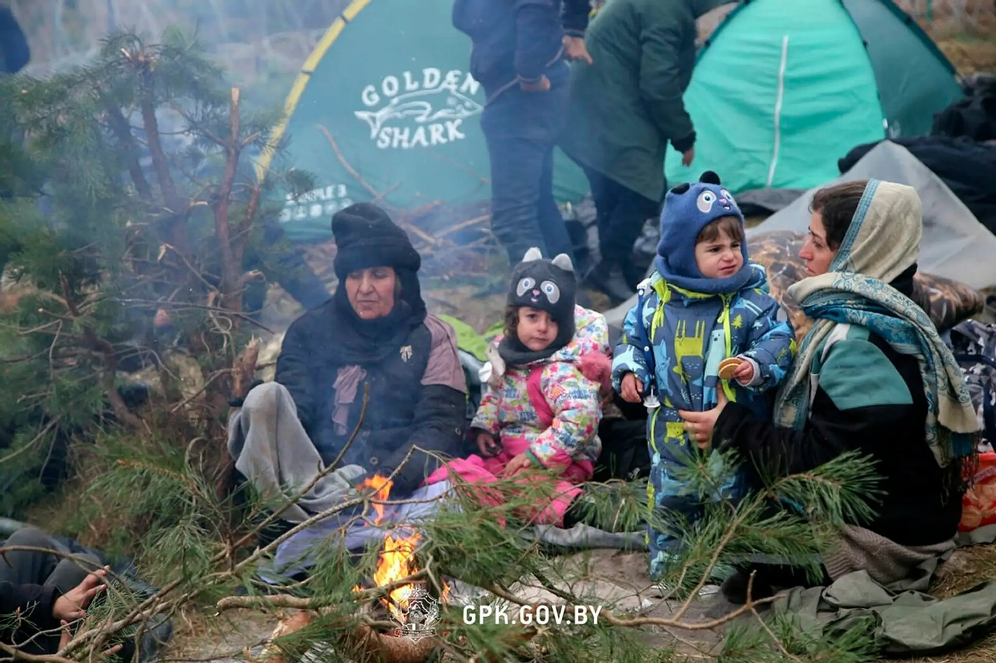 Migranti na poľsko-bieloruskej hranici