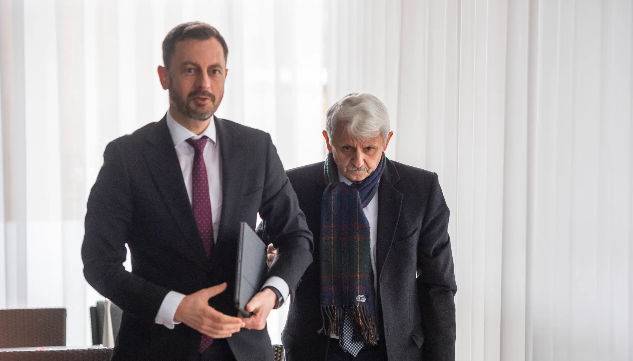 Eduard Heger a Mikuláš Dzurinda
