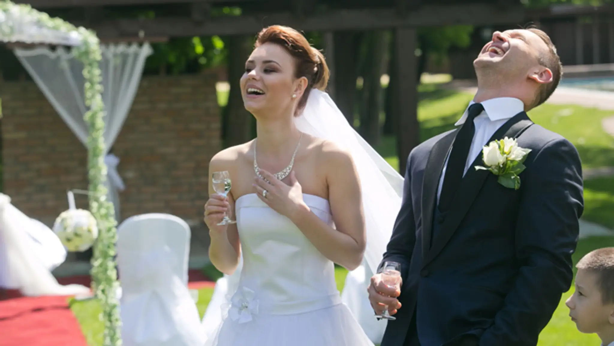 Svadba v seriáli Chlapi neplačú - Dominika Kavaschová, Tomáš Maštalír