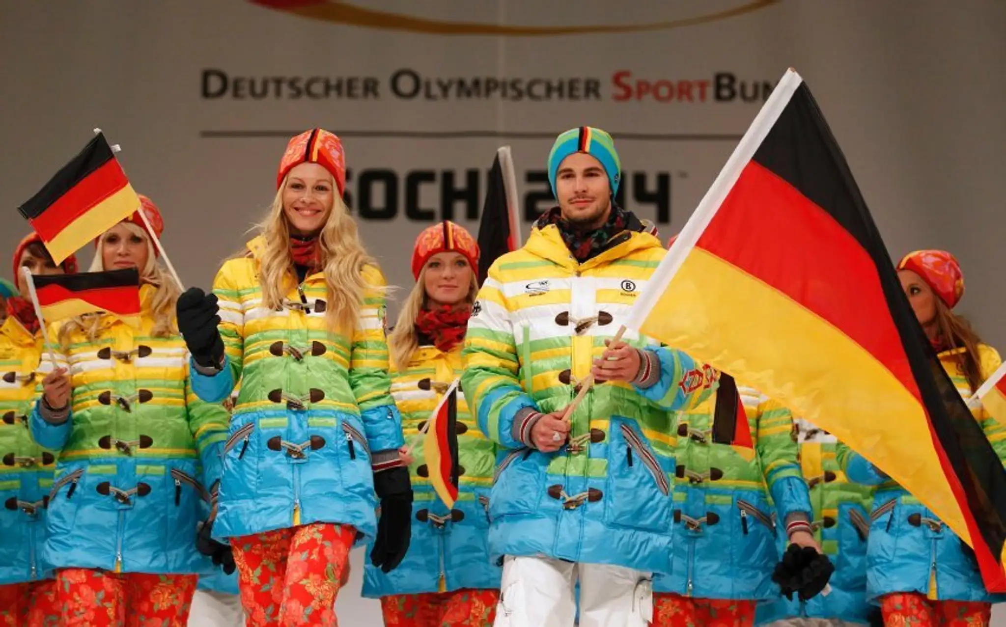 Nemecké olympijské uniformy