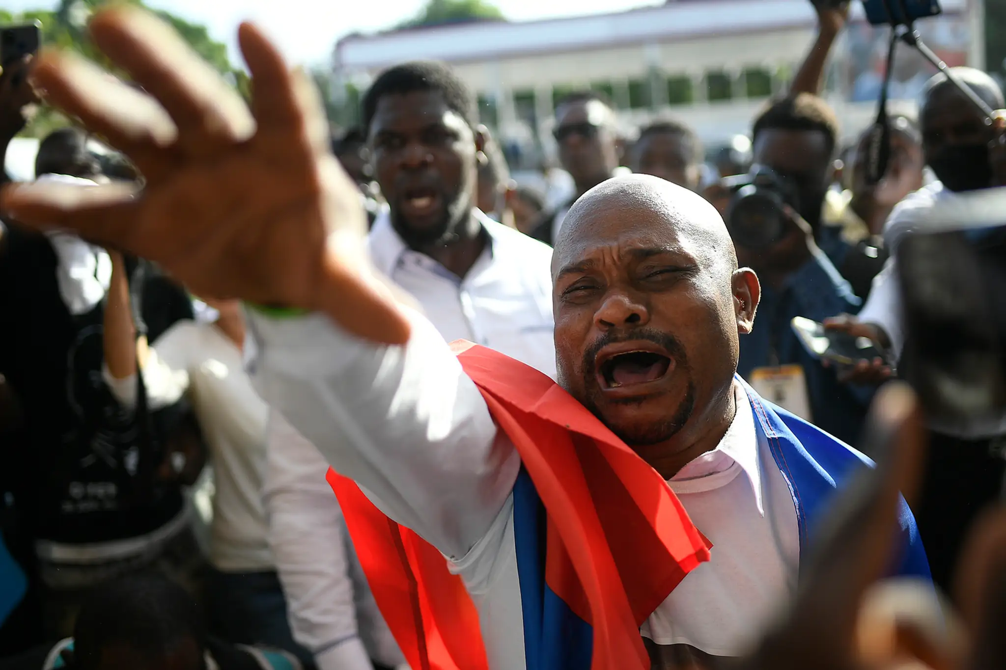 Pohreb zavraždeného prezidenta Haiti sprevádzali násilnosti