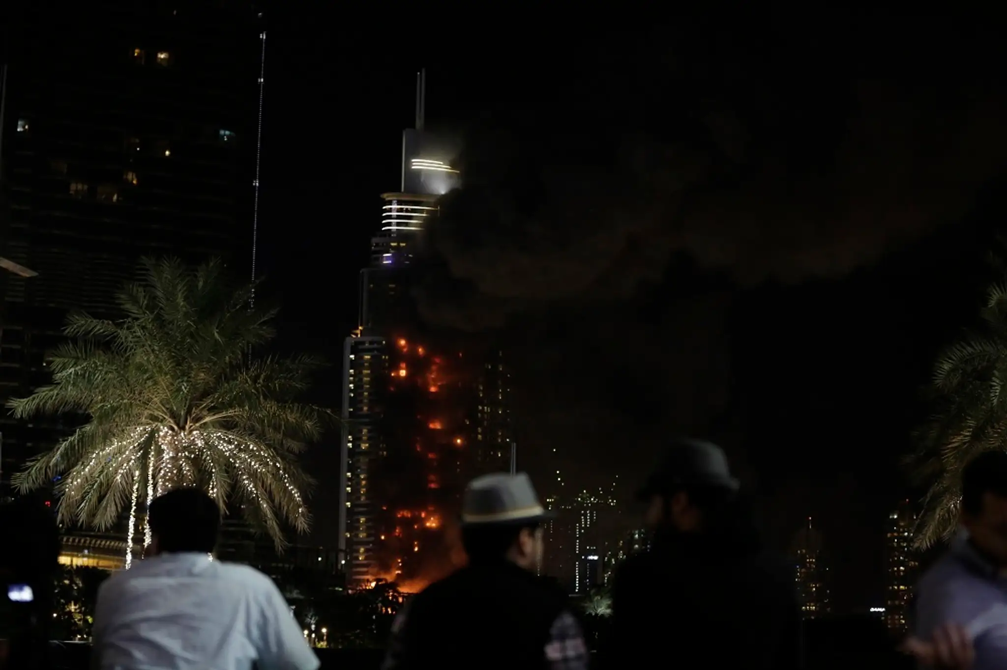 Požiar v Dubaji.