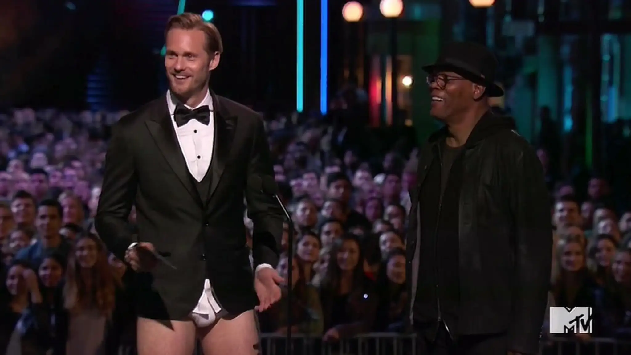 Alexander Skarsgård na MTV Movie Awards.